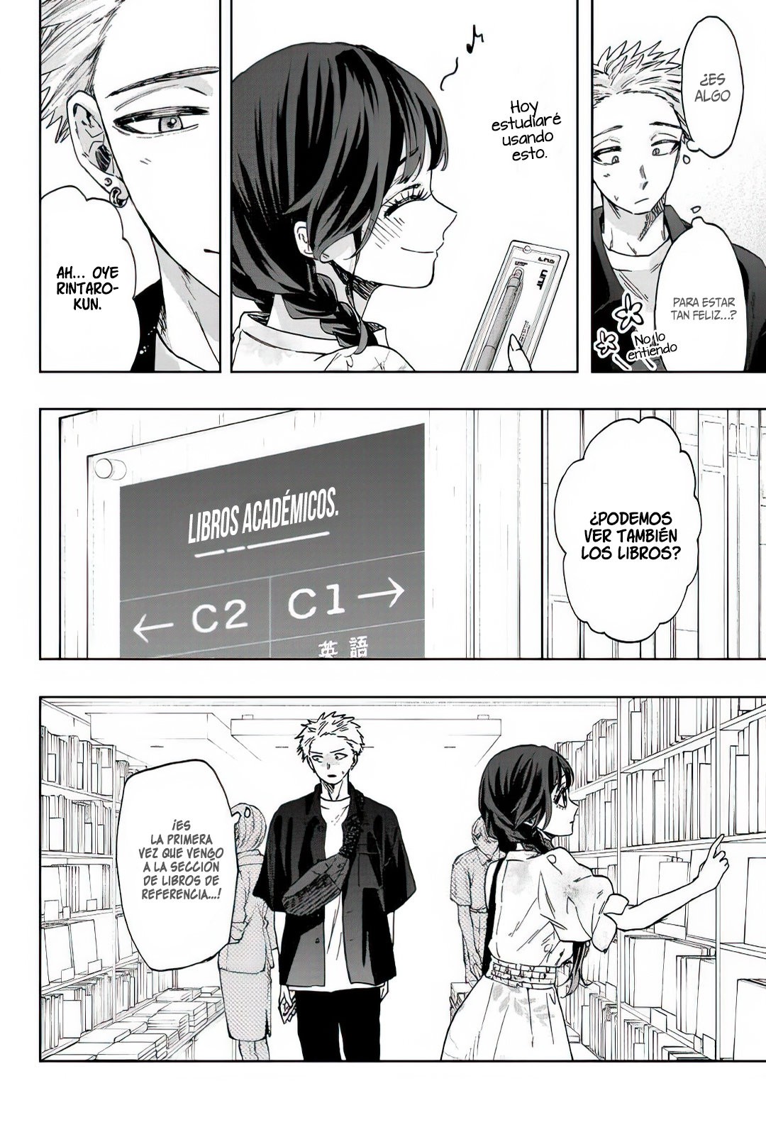 Kaoru Hana Wa Rin To Saku Capitulo 43: De Compras Juntos. página 13