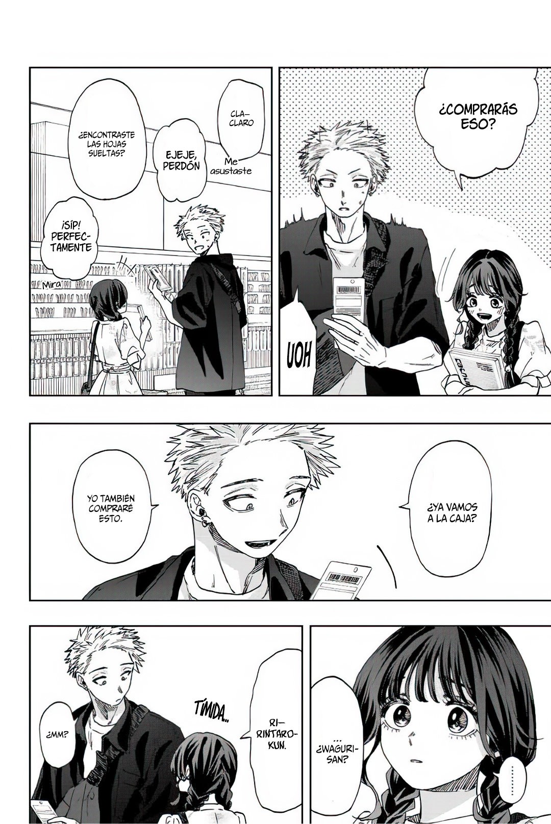 Kaoru Hana Wa Rin To Saku Capitulo 43: De Compras Juntos. página 9