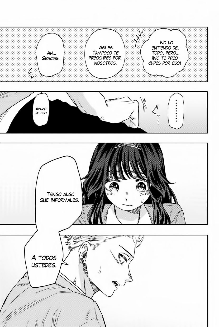 Kaoru Hana Wa Rin To Saku Capitulo 44: Informe. página 8