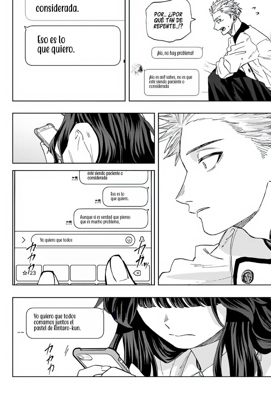 Kaoru Hana Wa Rin To Saku Capitulo 45: El Cumpleaños de Natsusawa. página 17