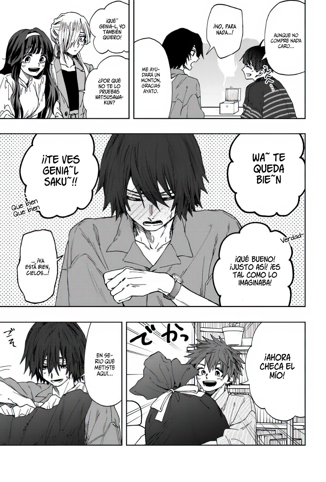 Kaoru Hana Wa Rin To Saku Capitulo 46: Regalos de Cumpleaños. página 12