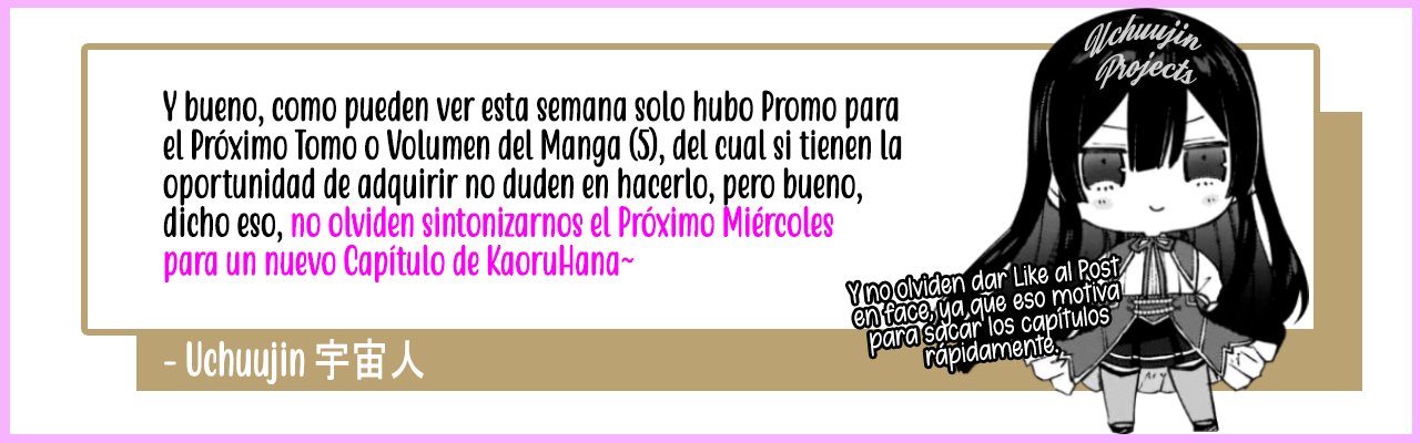 Kaoru Hana Wa Rin To Saku Capitulo 48.5 página 9