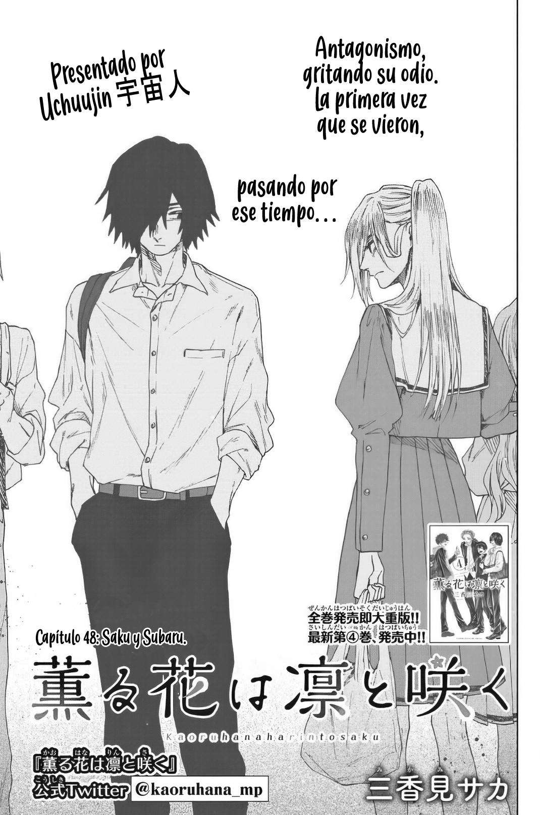 Kaoru Hana Wa Rin To Saku Capitulo 48 página 3