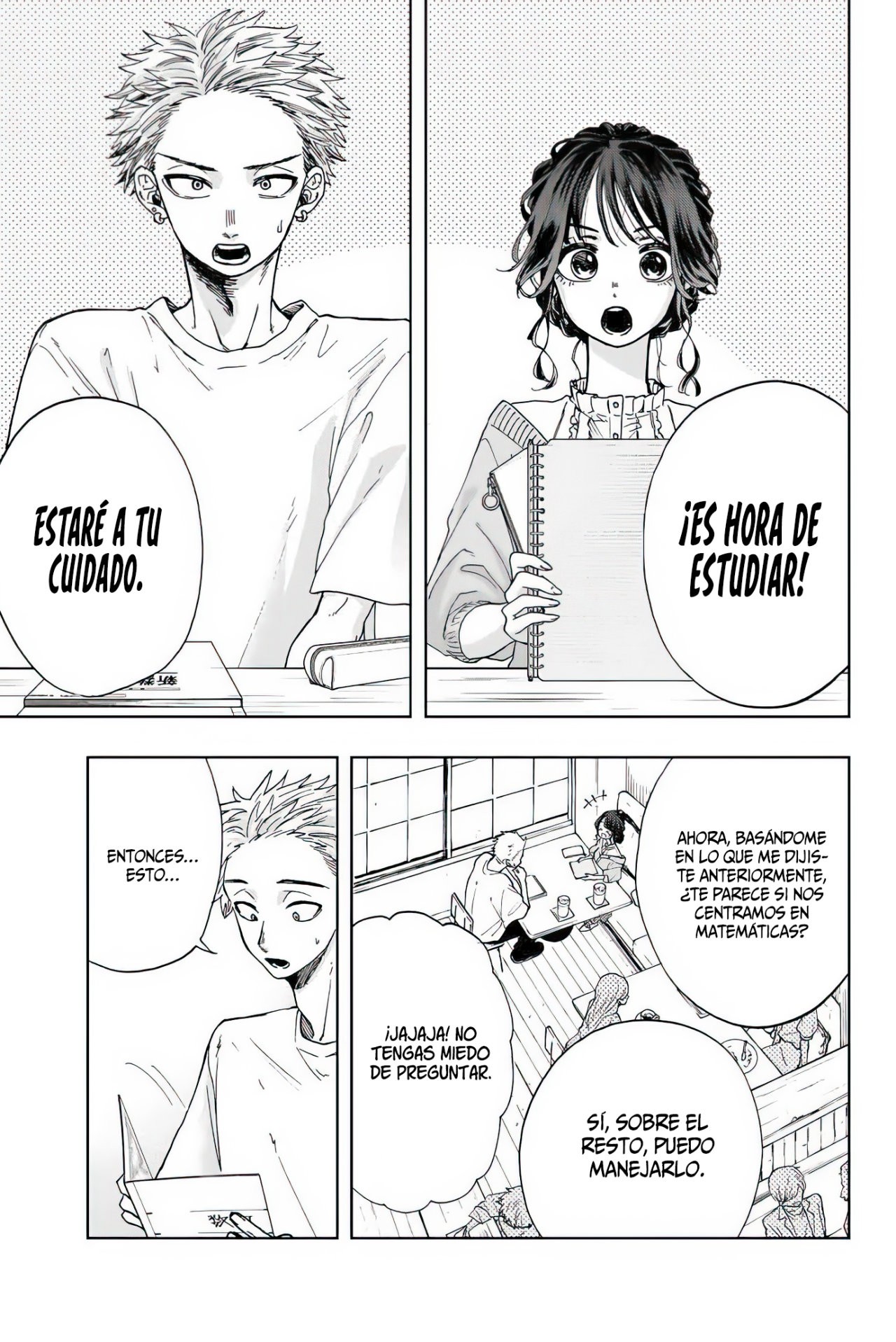 Kaoru Hana Wa Rin To Saku Capitulo 5: Compañeros de Estudio. página 14