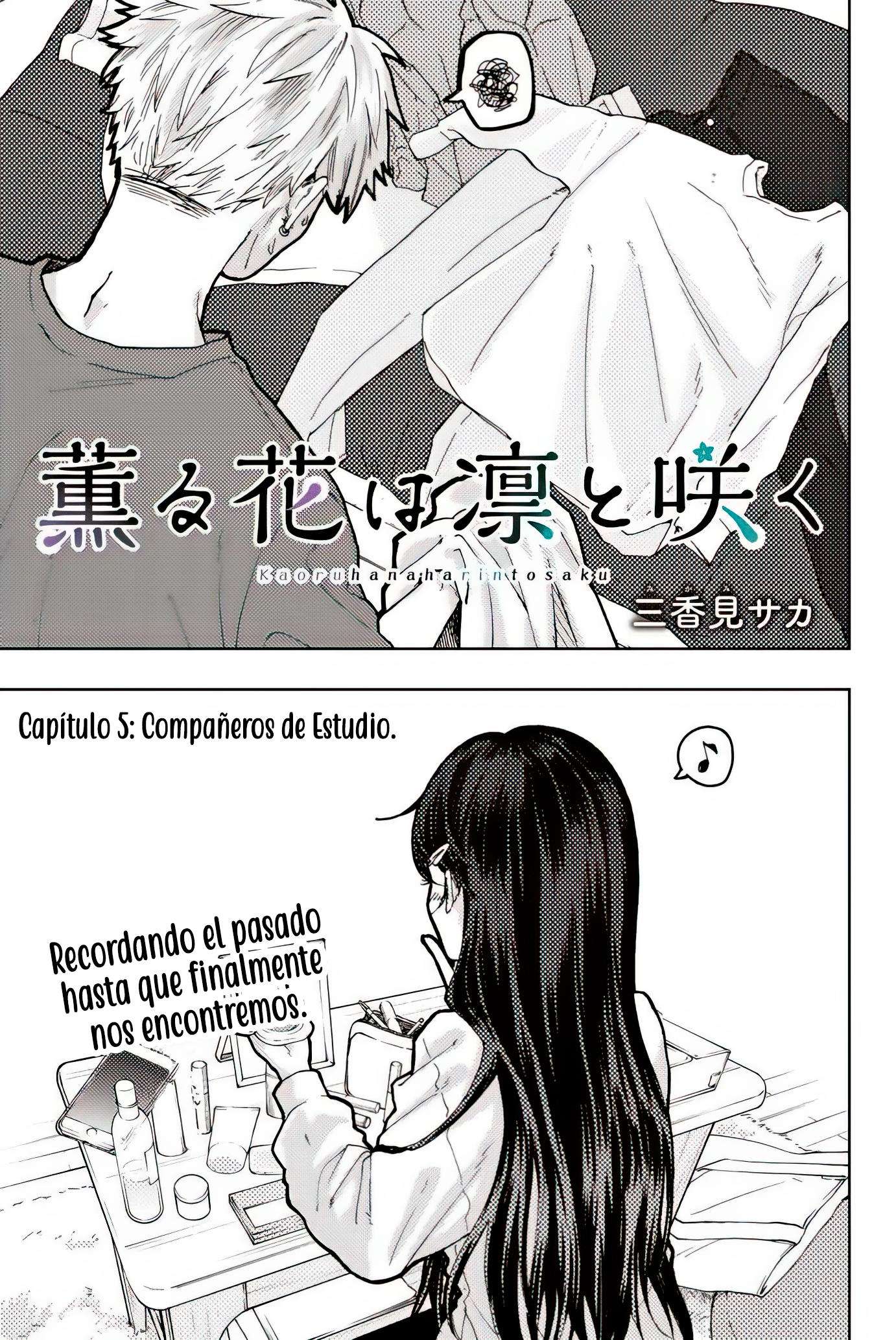 Kaoru Hana Wa Rin To Saku Capitulo 5 página 5