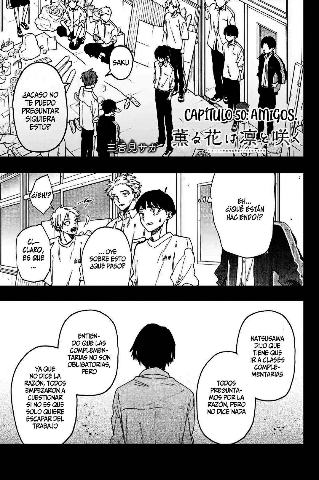 Kaoru Hana Wa Rin To Saku Capitulo 50 página 3