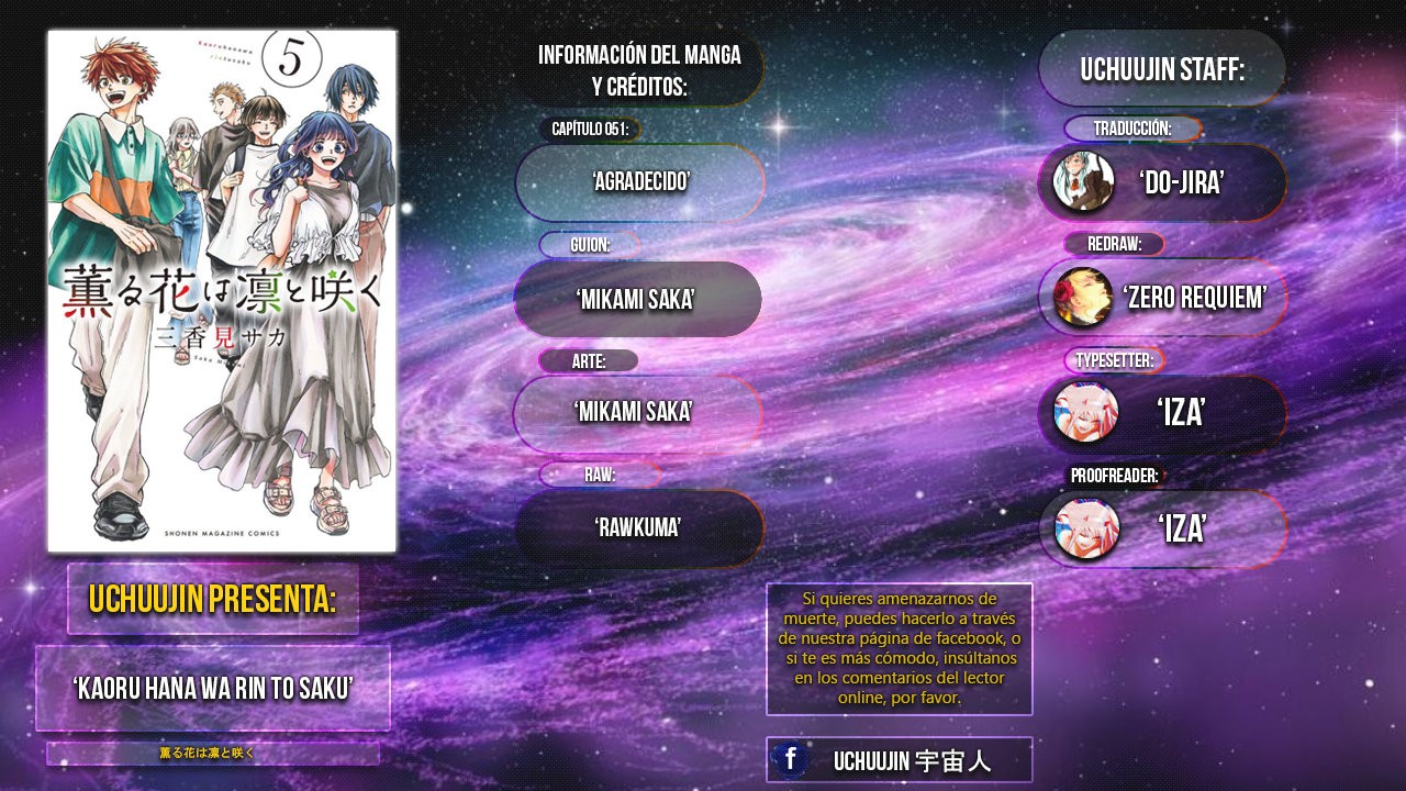 Kaoru Hana Wa Rin To Saku Capitulo 51: Agradecido. página 2