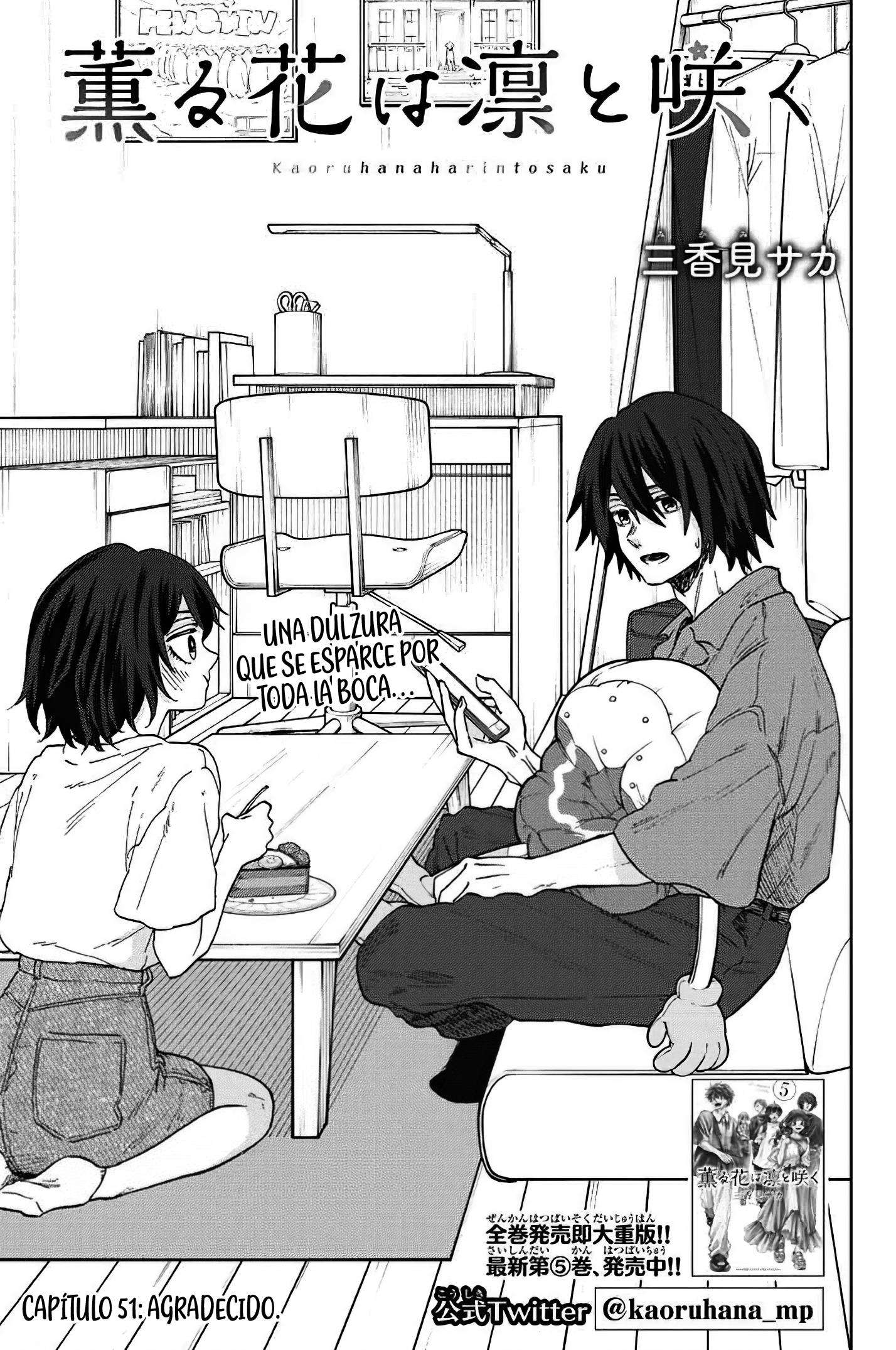 Kaoru Hana Wa Rin To Saku Capitulo 51 página 3