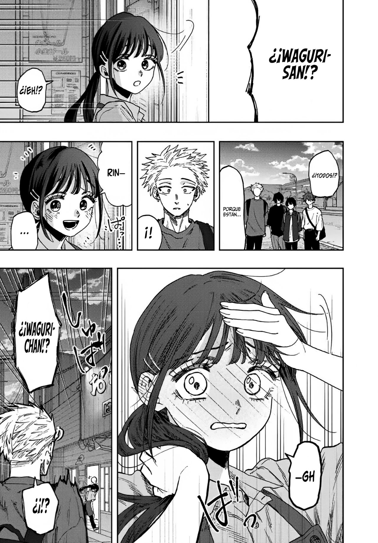 Kaoru Hana Wa Rin To Saku Capitulo 52: El trabajo de medio tiempo de Waguri-san. página 12