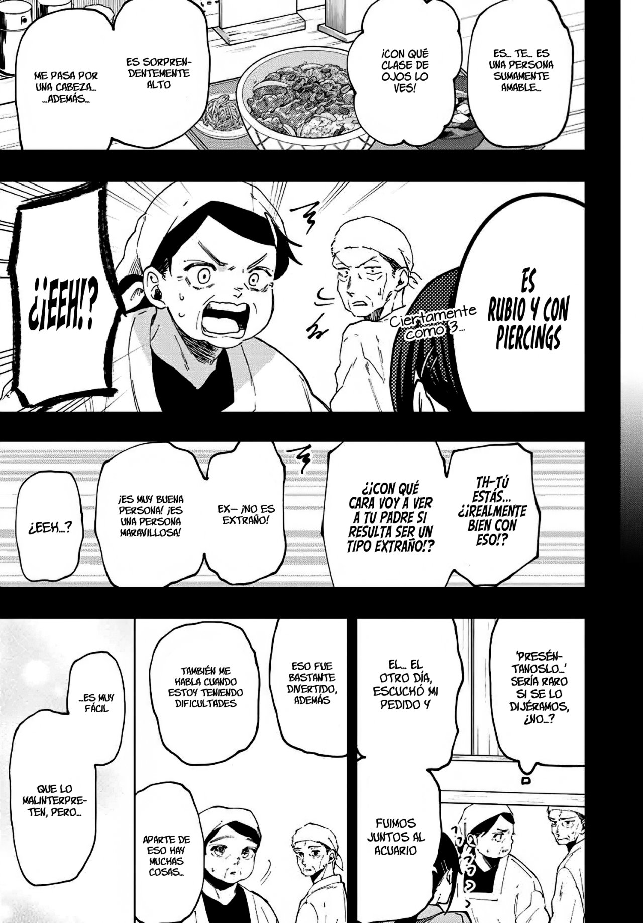 Kaoru Hana Wa Rin To Saku Capitulo 52: El trabajo de medio tiempo de Waguri-san. página 22