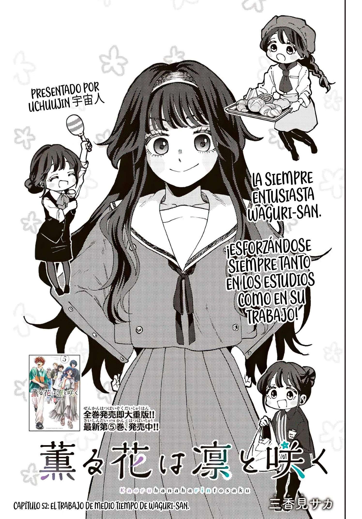 Kaoru Hana Wa Rin To Saku Capitulo 52 página 3