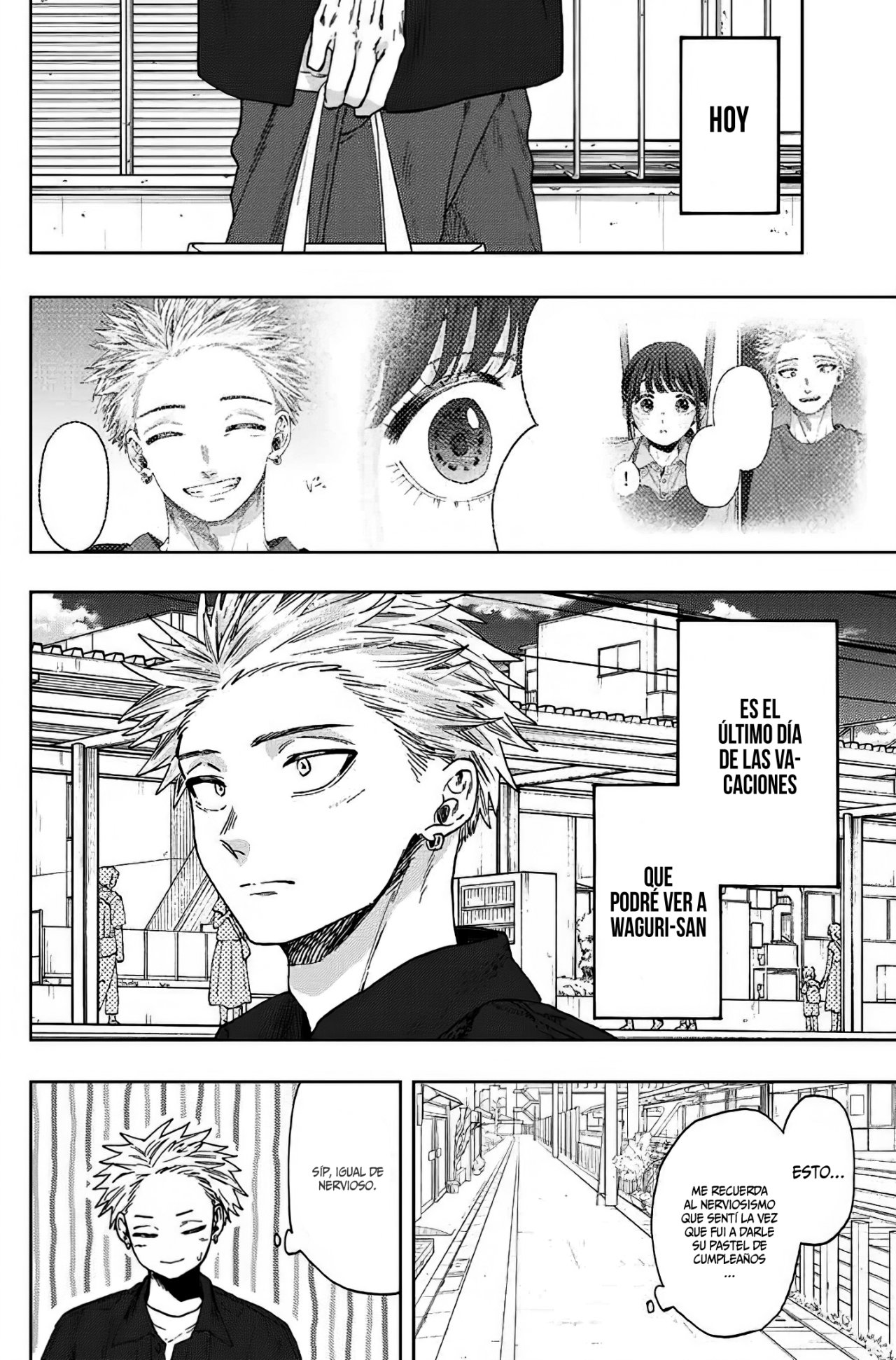 Kaoru Hana Wa Rin To Saku Capitulo 54: El Pastel de Recompensa. página 5