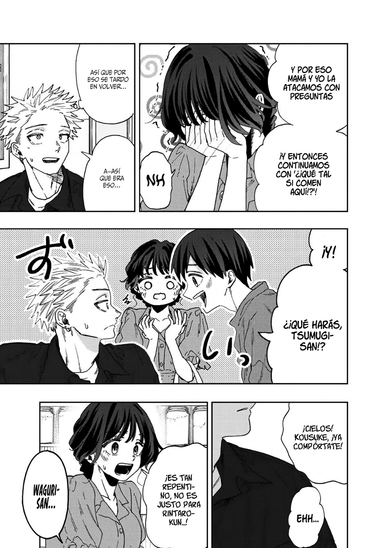 Kaoru Hana Wa Rin To Saku Capitulo 55: La Casa de Waguri-san. página 6