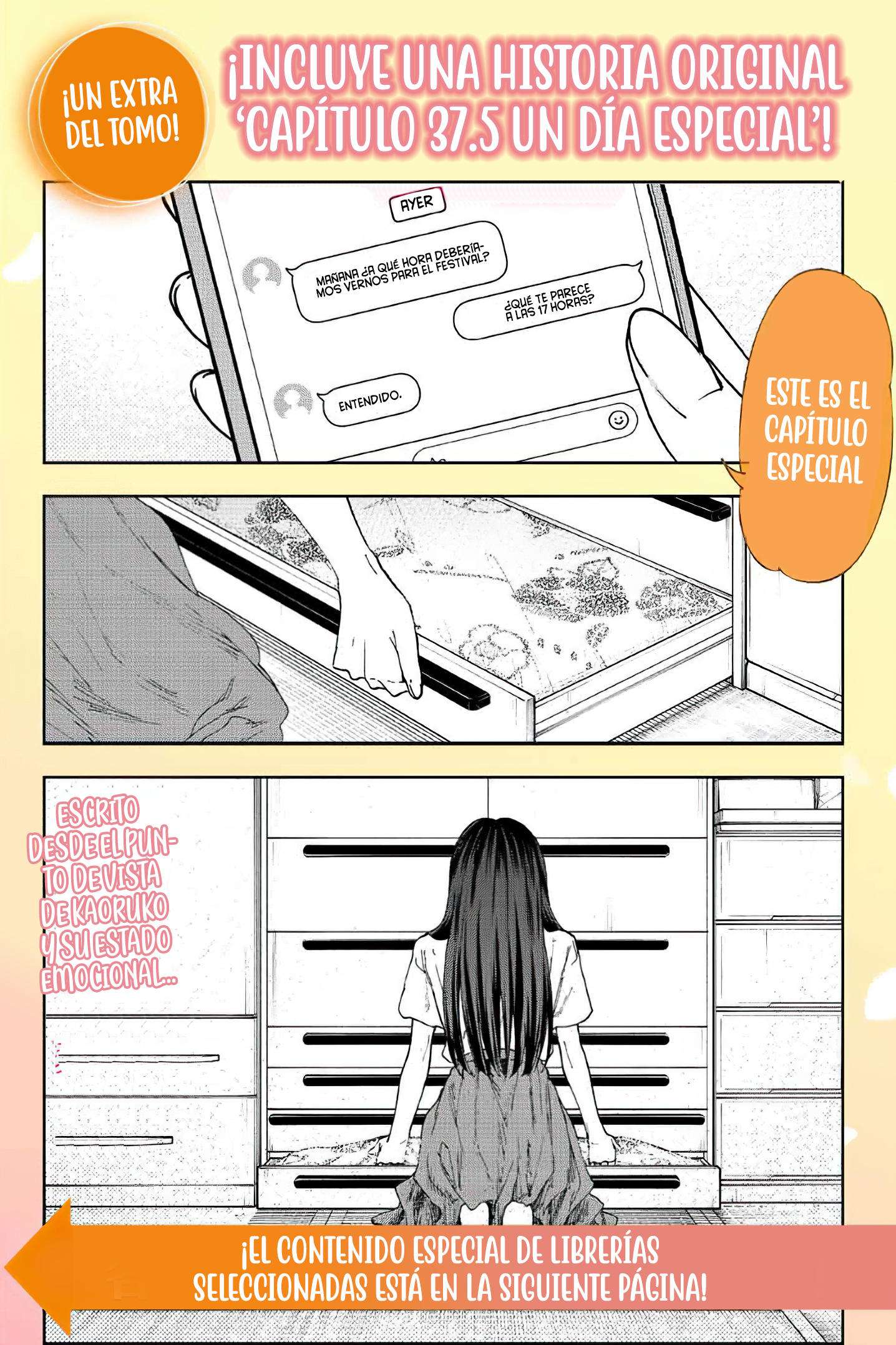 Kaoru Hana Wa Rin To Saku Capitulo 56.5 página 5
