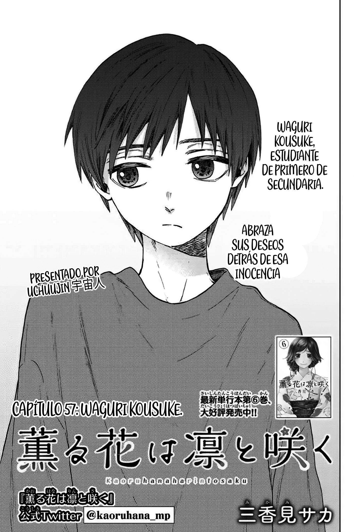 Kaoru Hana Wa Rin To Saku Capitulo 57 página 3