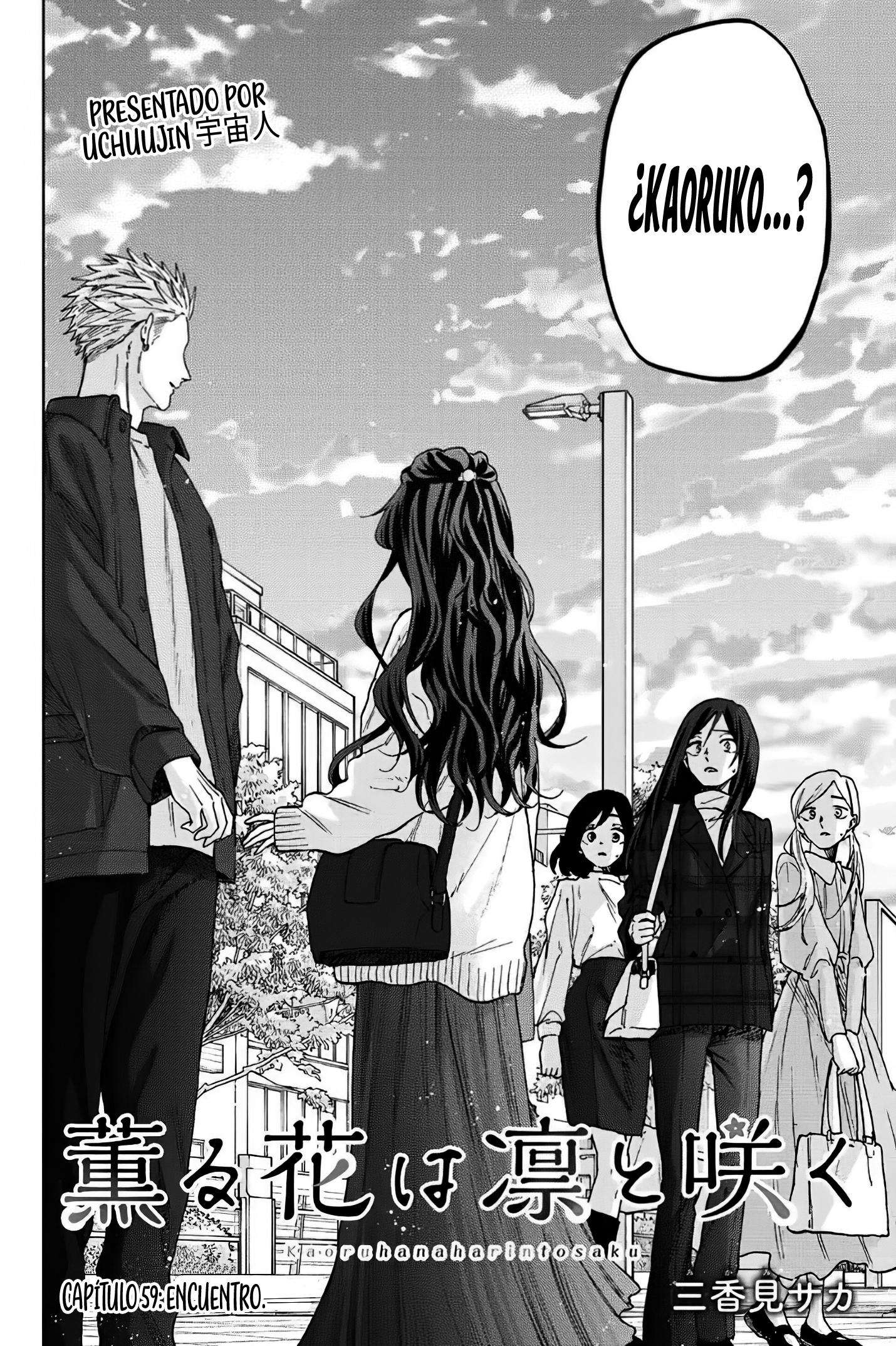 Kaoru Hana Wa Rin To Saku Capitulo 59 página 4