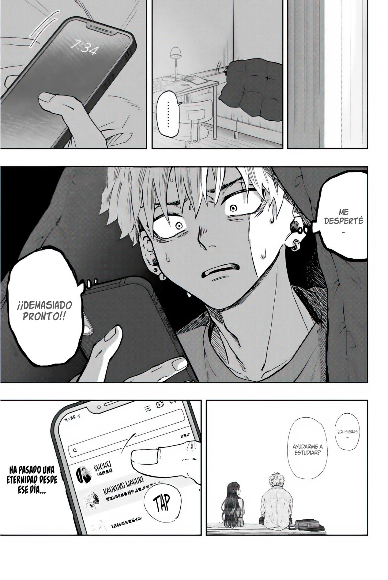 Kaoru Hana Wa Rin To Saku Capitulo 6: Hoshina Subaru. página 4
