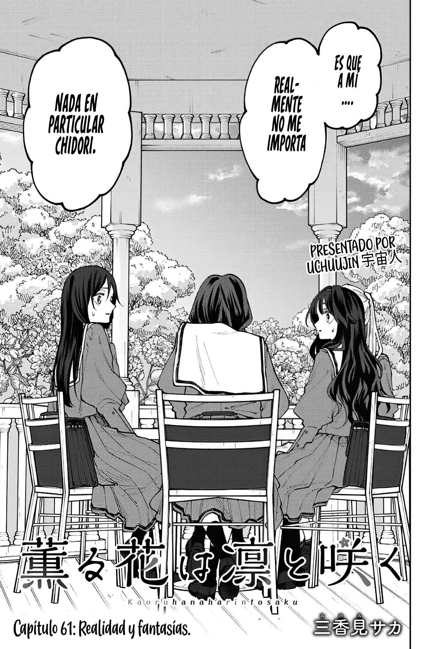 Kaoru Hana Wa Rin To Saku Capitulo 61 página 3