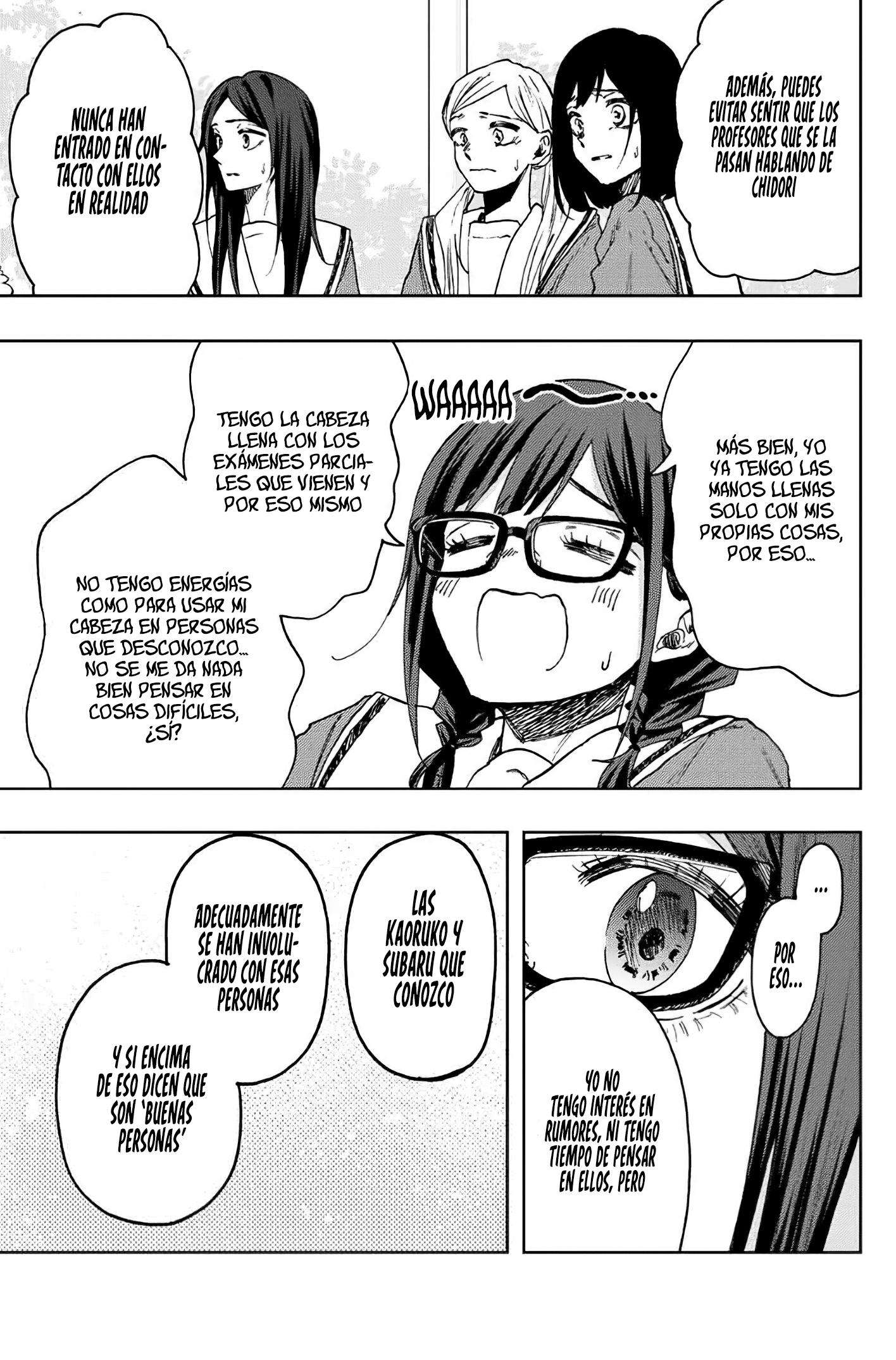Kaoru Hana Wa Rin To Saku Capitulo 61 página 9