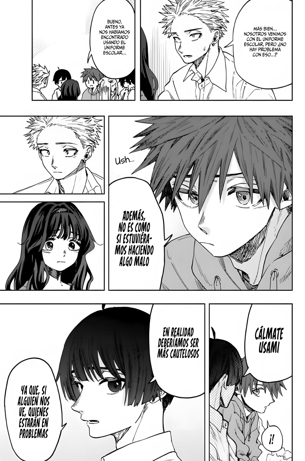 Kaoru Hana Wa Rin To Saku Capitulo 63: Personas Parecidas. página 6