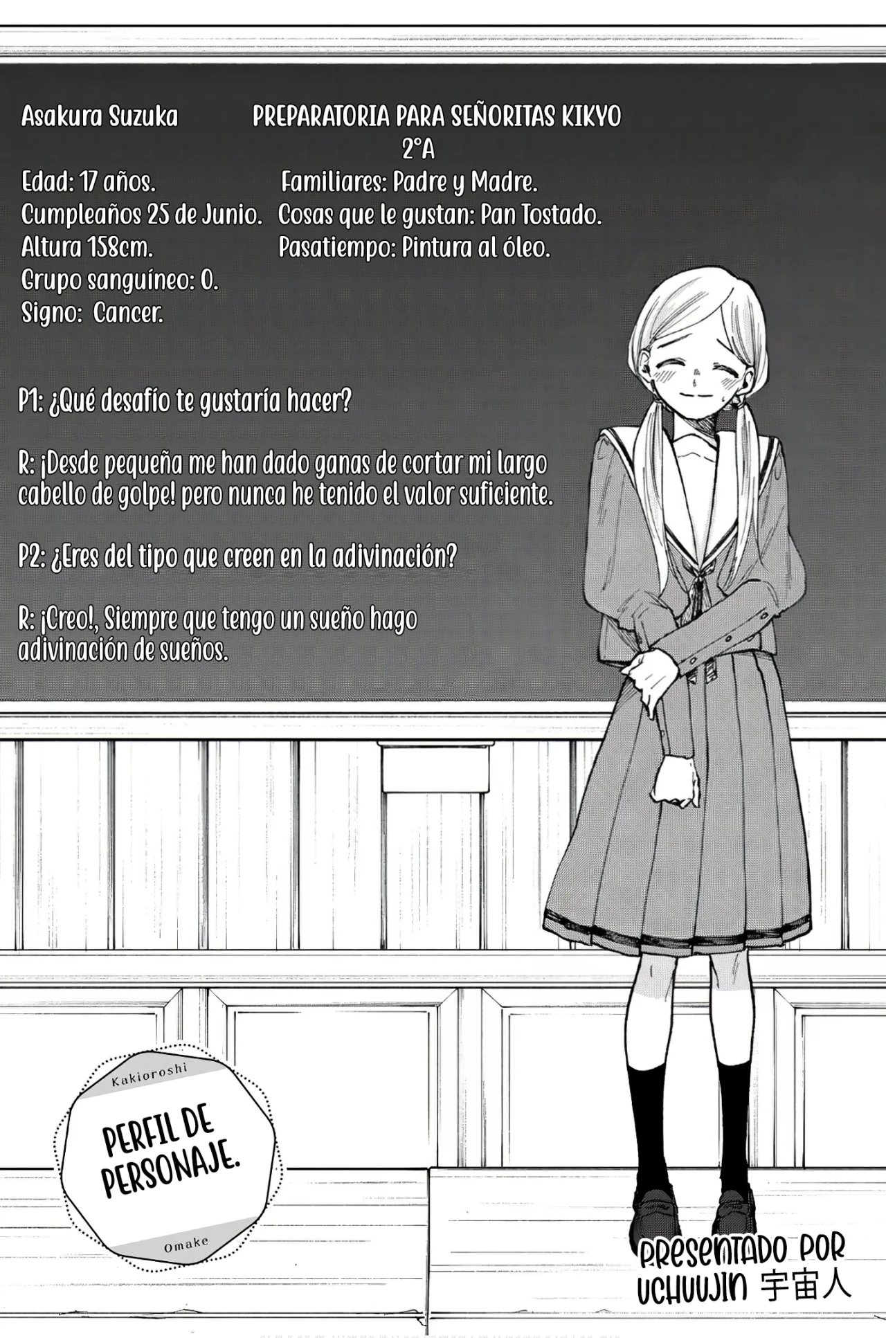 Kaoru Hana Wa Rin To Saku Capitulo 64.5 página 6