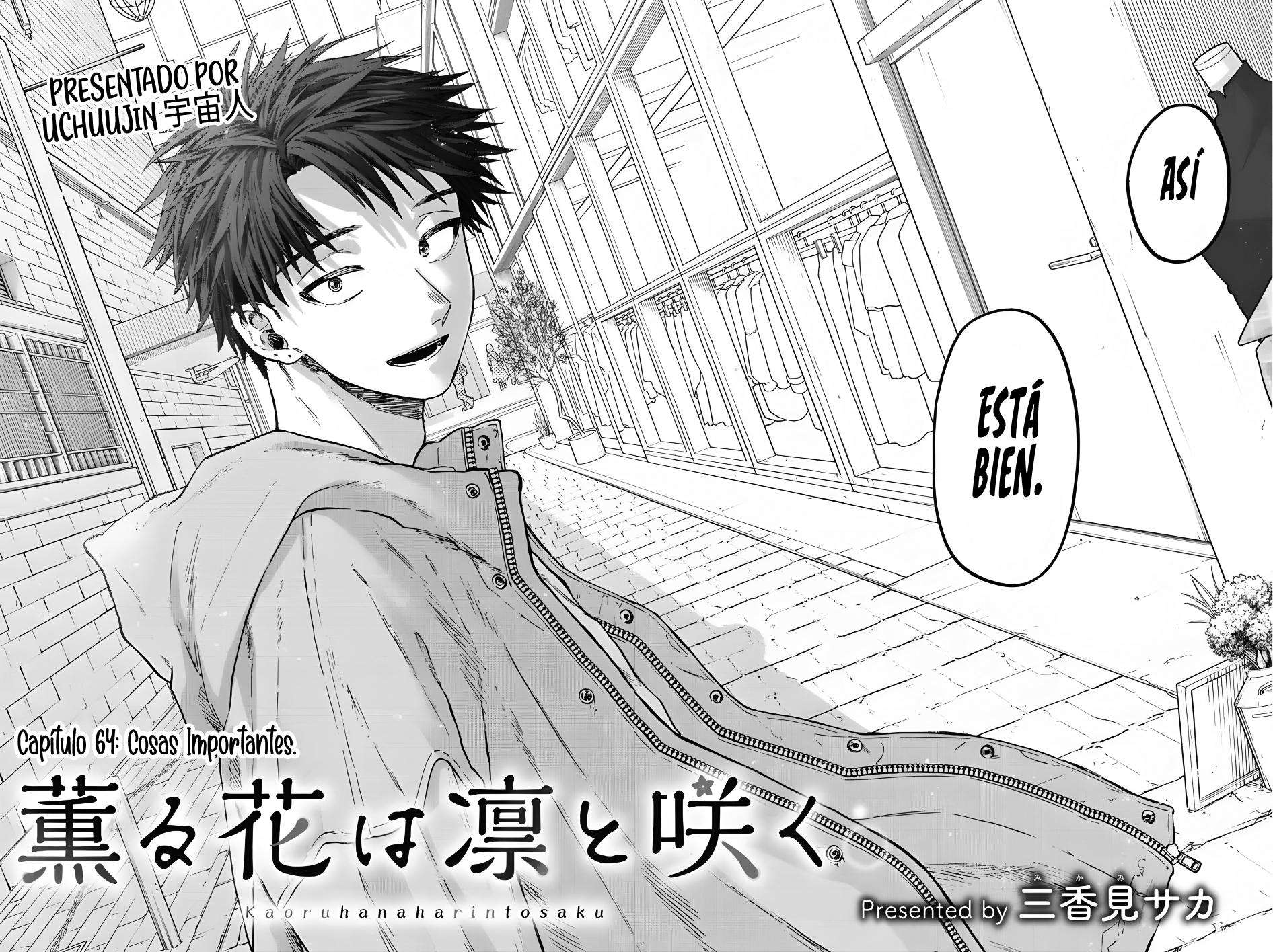 Kaoru Hana Wa Rin To Saku Capitulo 64 página 4