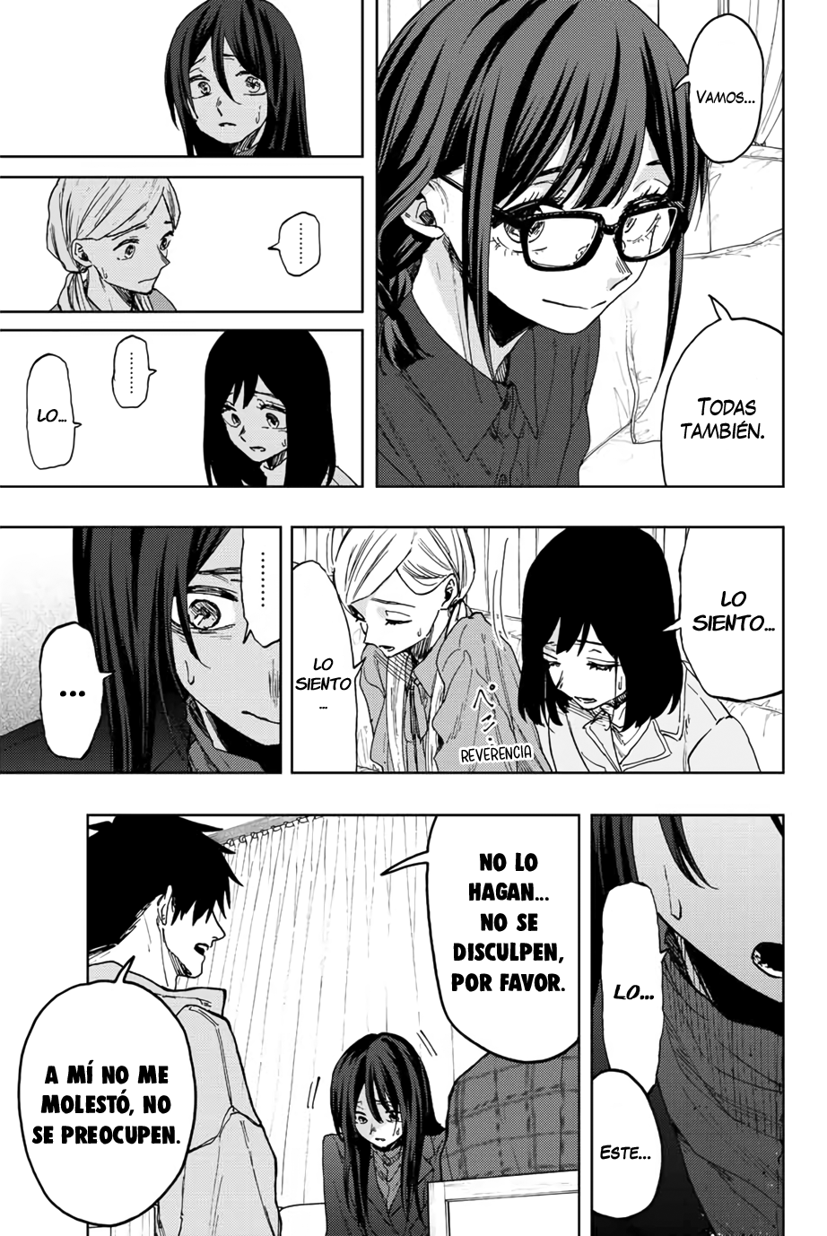 Kaoru Hana Wa Rin To Saku Capitulo 65: Cara a Cara. página 12