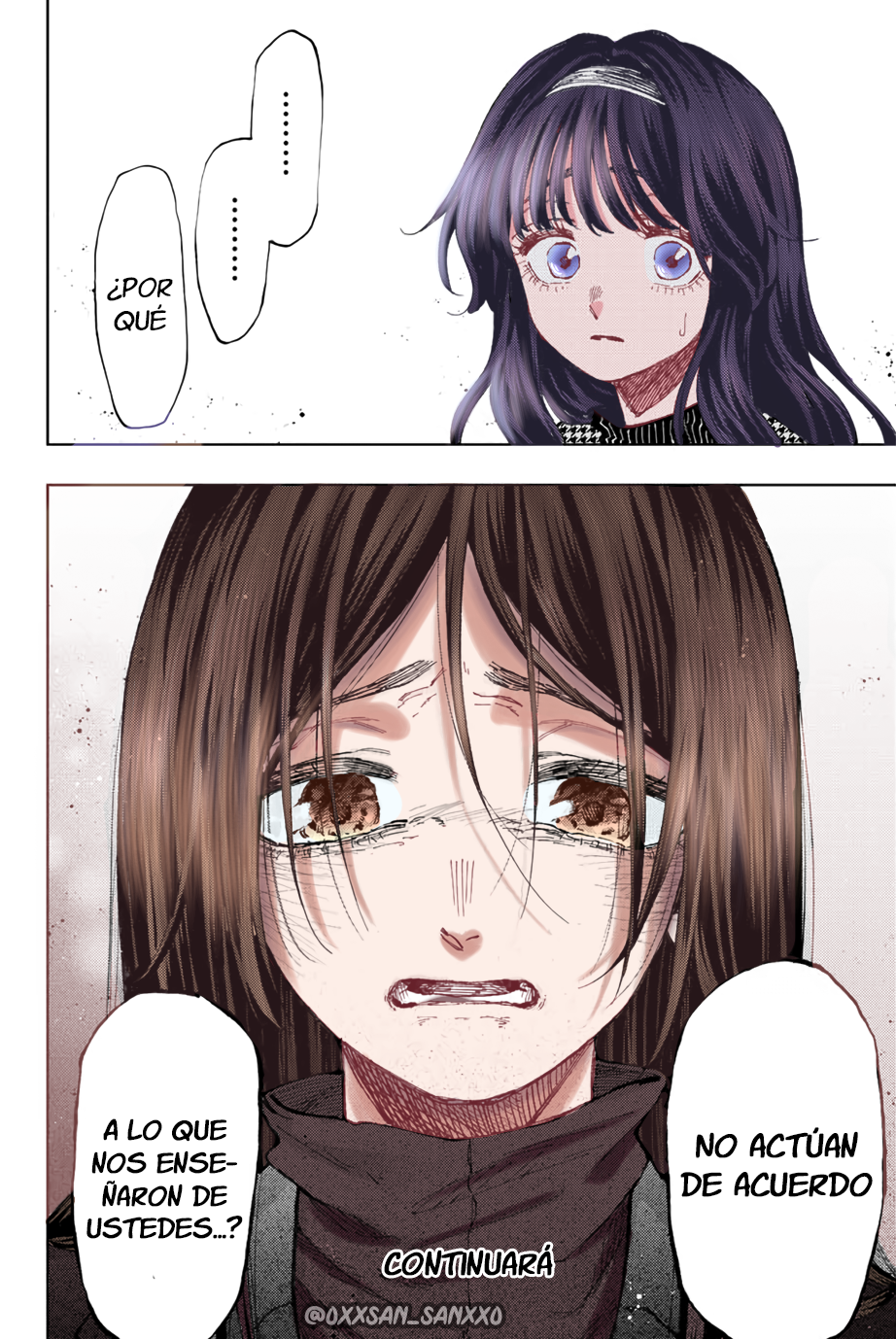 Kaoru Hana Wa Rin To Saku Capitulo 65: Cara a Cara. página 26