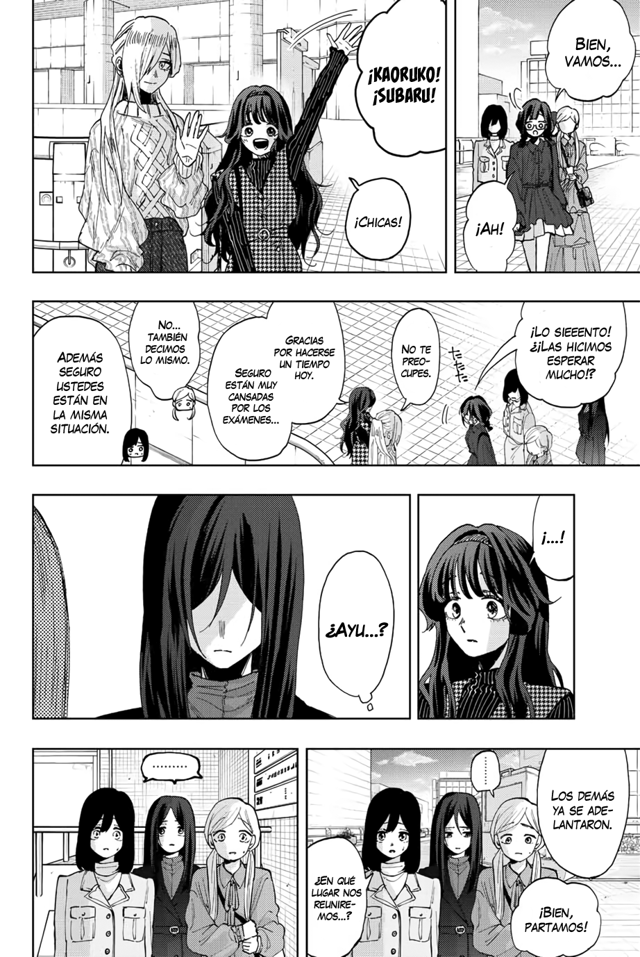 Kaoru Hana Wa Rin To Saku Capitulo 65: Cara a Cara. página 5