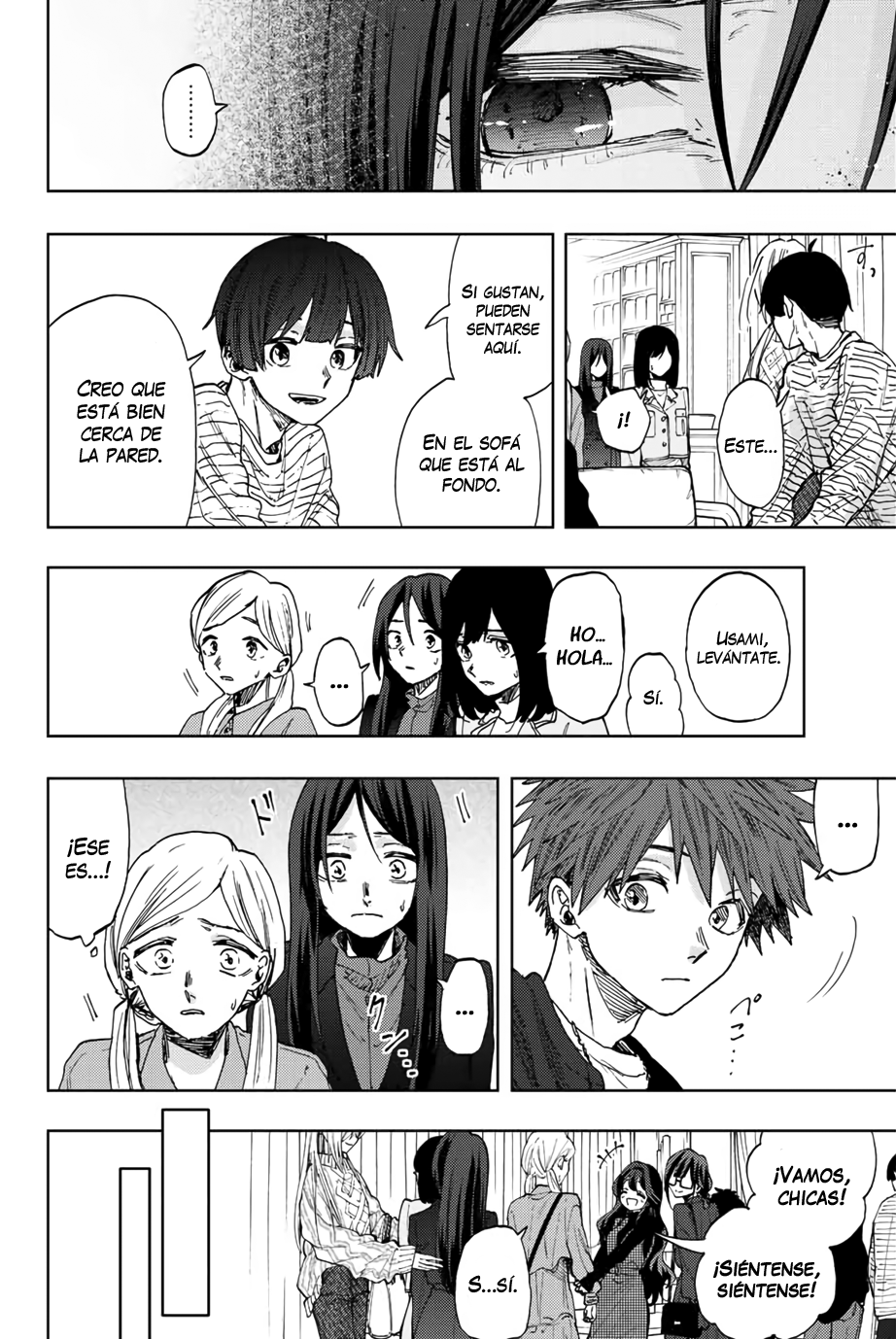 Kaoru Hana Wa Rin To Saku Capitulo 65: Cara a Cara. página 9