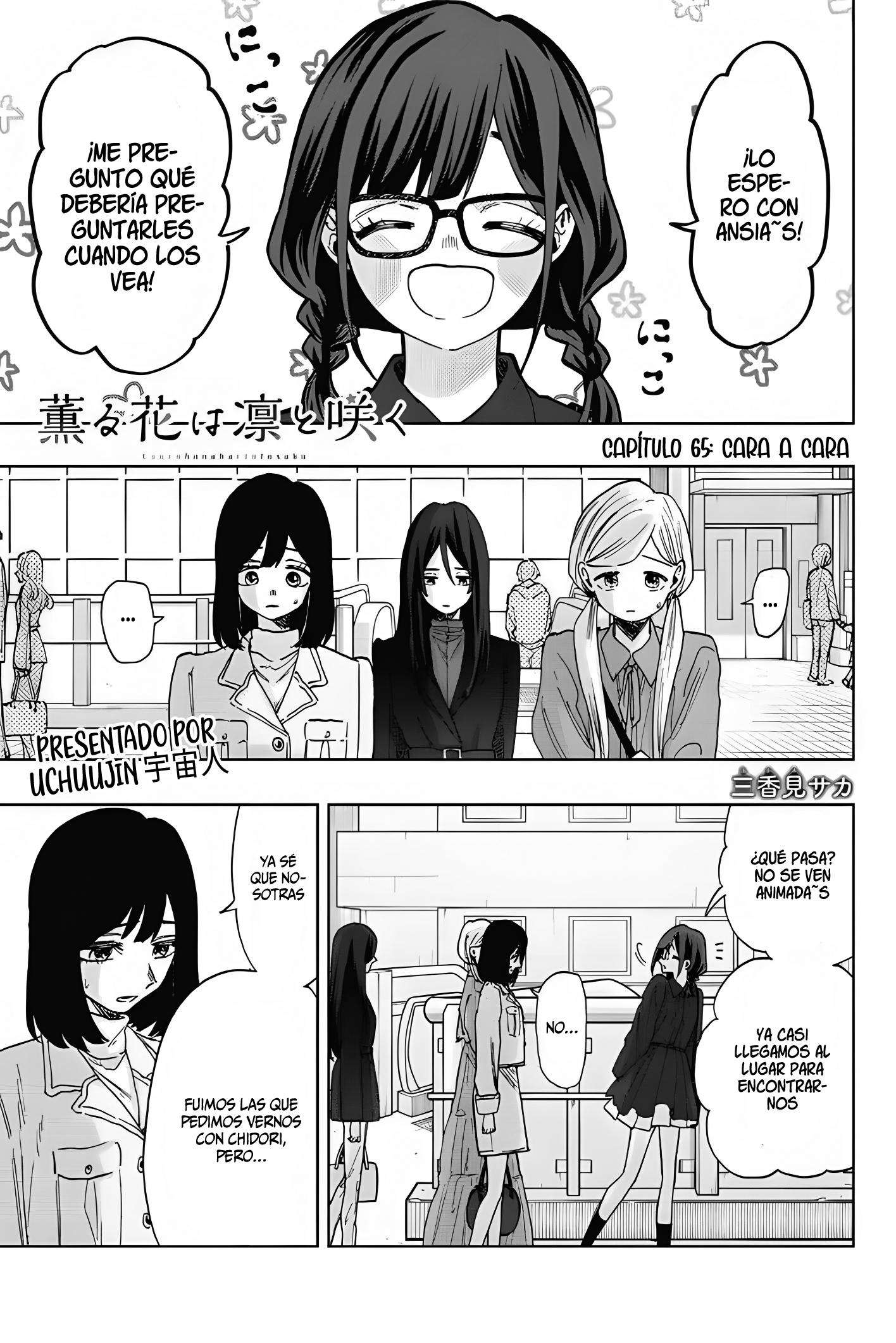 Kaoru Hana Wa Rin To Saku Capitulo 65 página 3