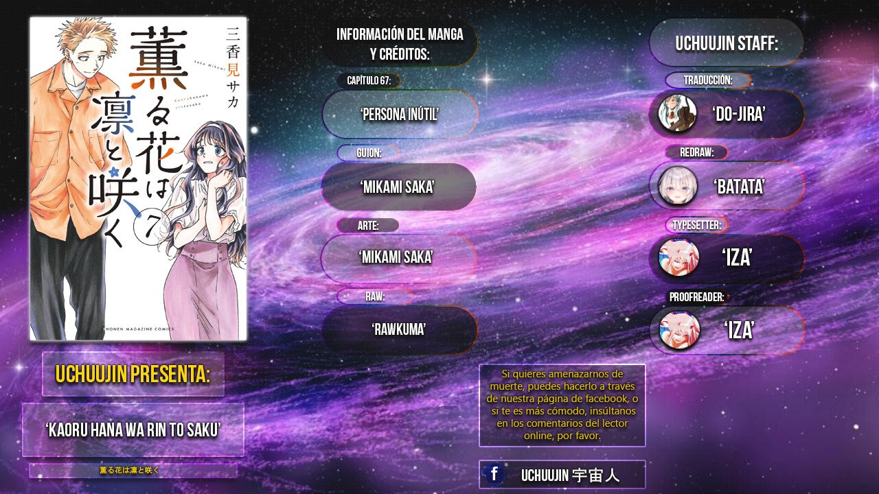 Kaoru Hana Wa Rin To Saku Capitulo 67: Persona Inútil. página 2