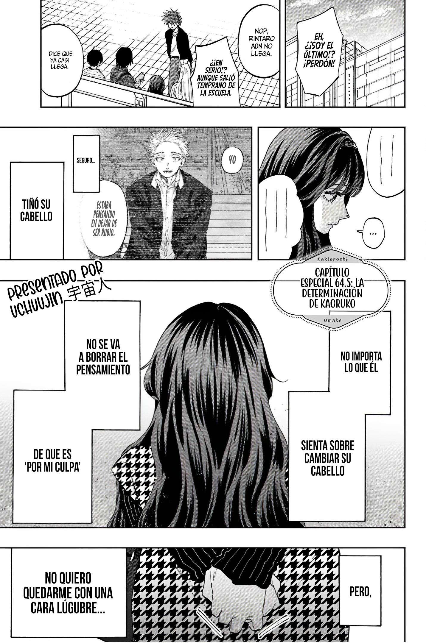 Kaoru Hana Wa Rin To Saku Capitulo 69.5 página 7