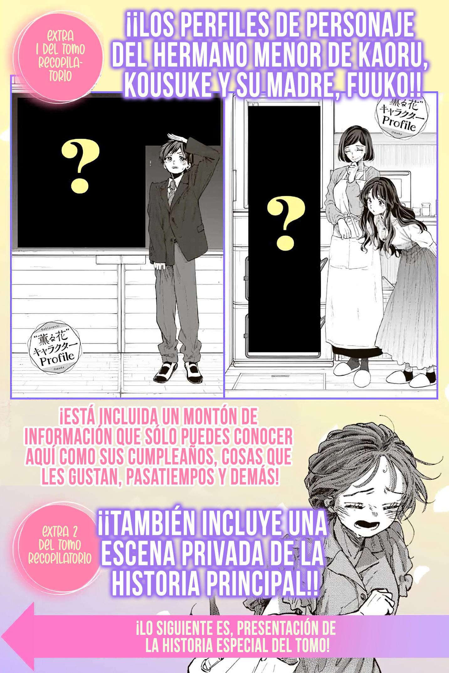 Kaoru Hana Wa Rin To Saku Capitulo 70.5 página 5