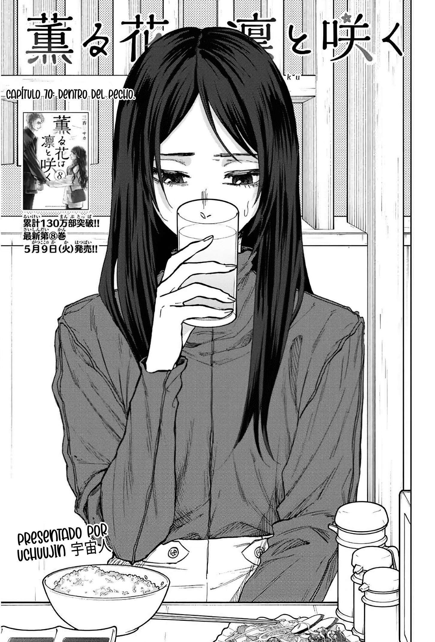 Kaoru Hana Wa Rin To Saku Capitulo 70 página 3