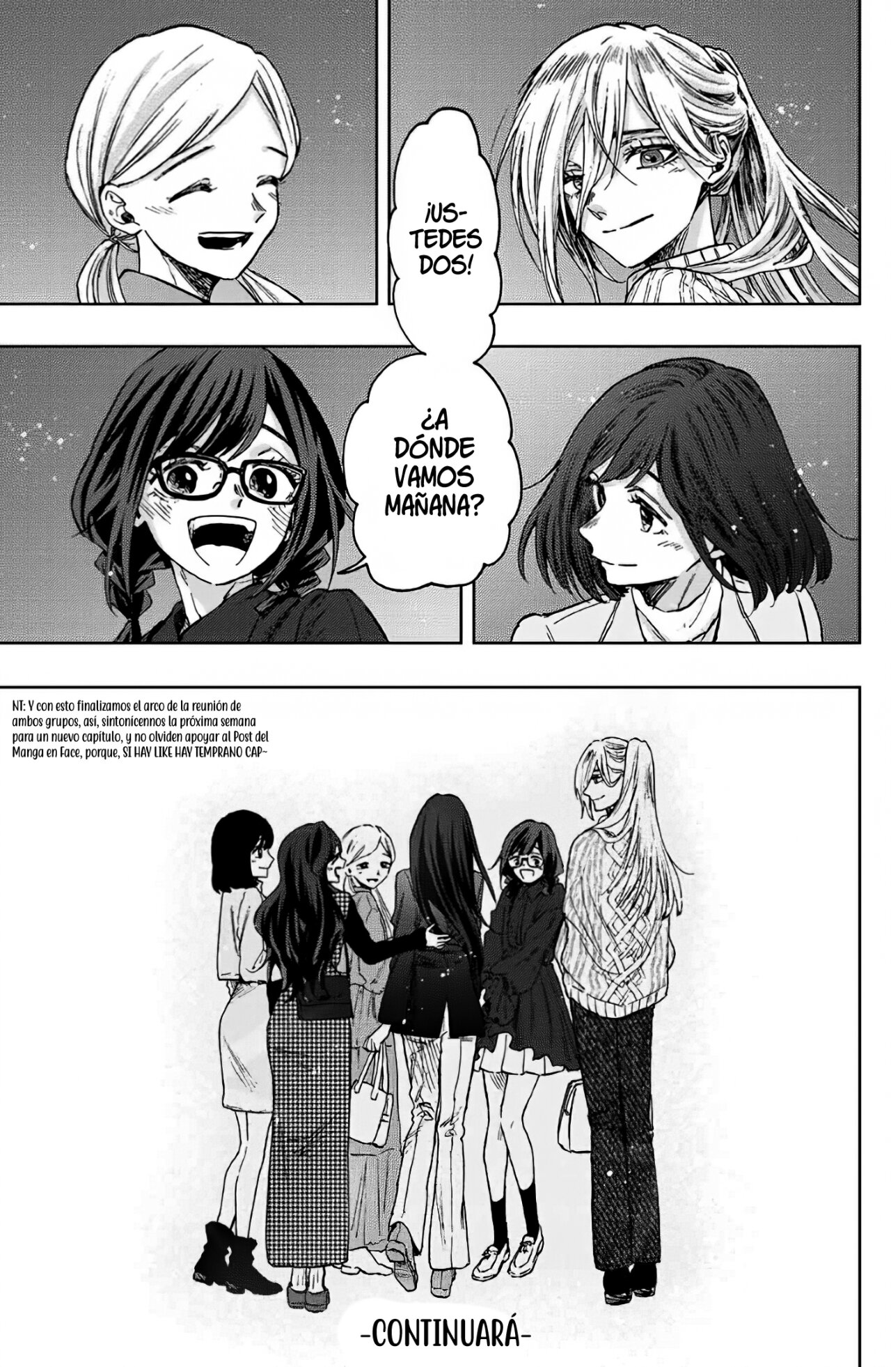 Kaoru Hana Wa Rin To Saku Capitulo 72: Avance. página 26