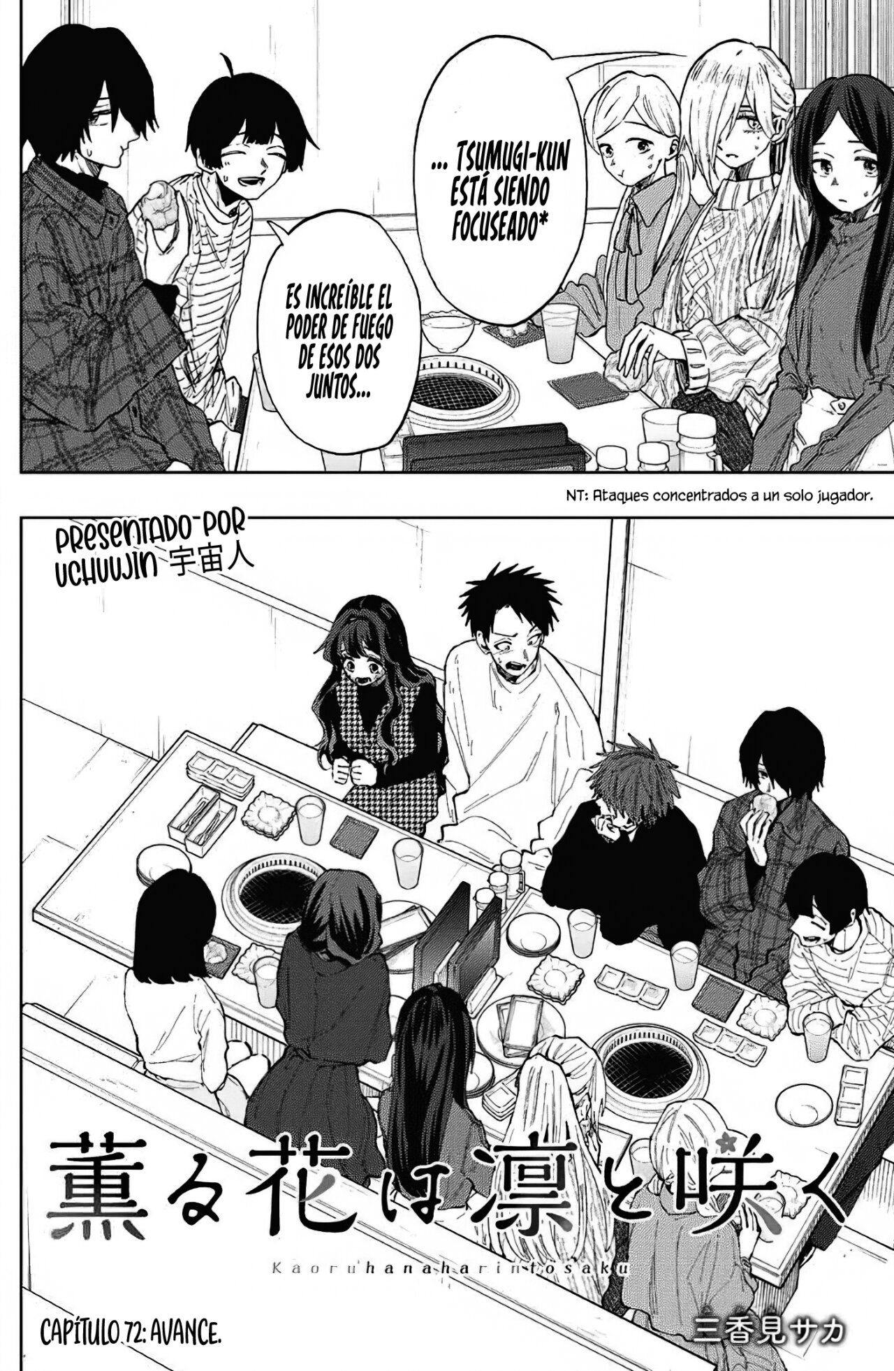 Kaoru Hana Wa Rin To Saku Capitulo 72: Avance. página 5