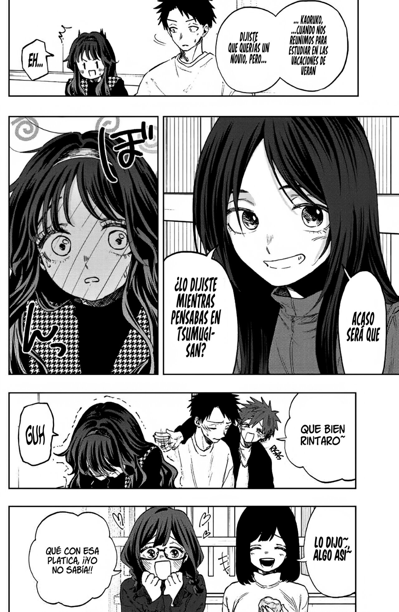 Kaoru Hana Wa Rin To Saku Capitulo 72: Avance. página 7
