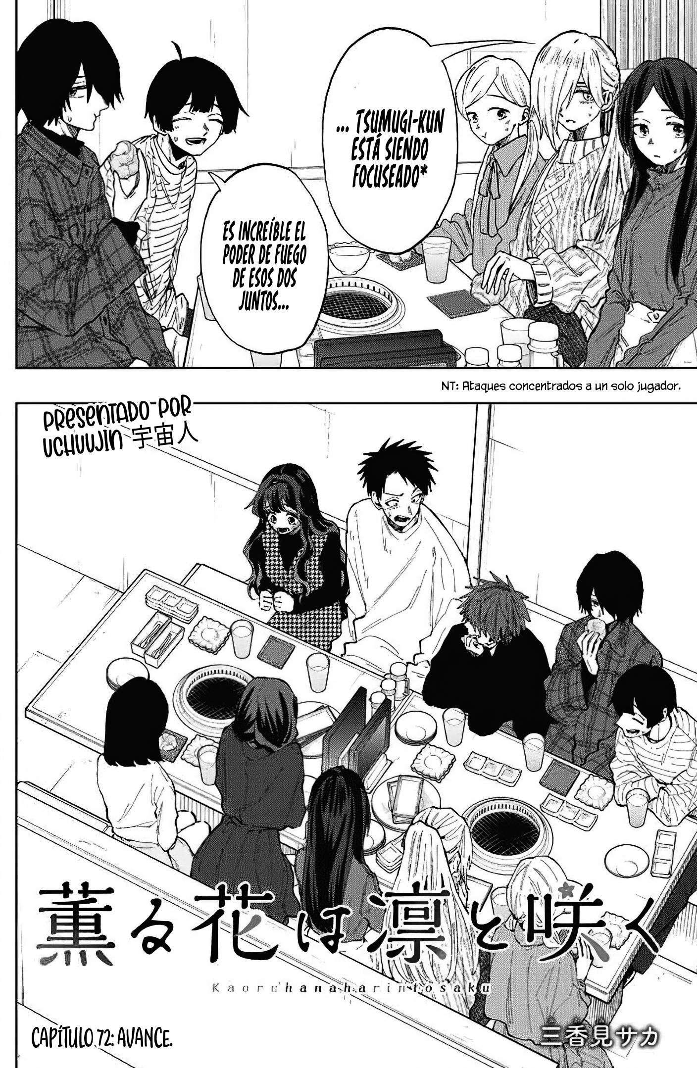 Kaoru Hana Wa Rin To Saku Capitulo 72 página 4