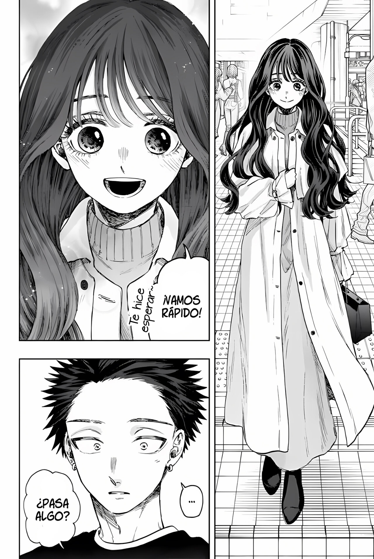 Kaoru Hana Wa Rin To Saku Capitulo 74: Saludo. página 11
