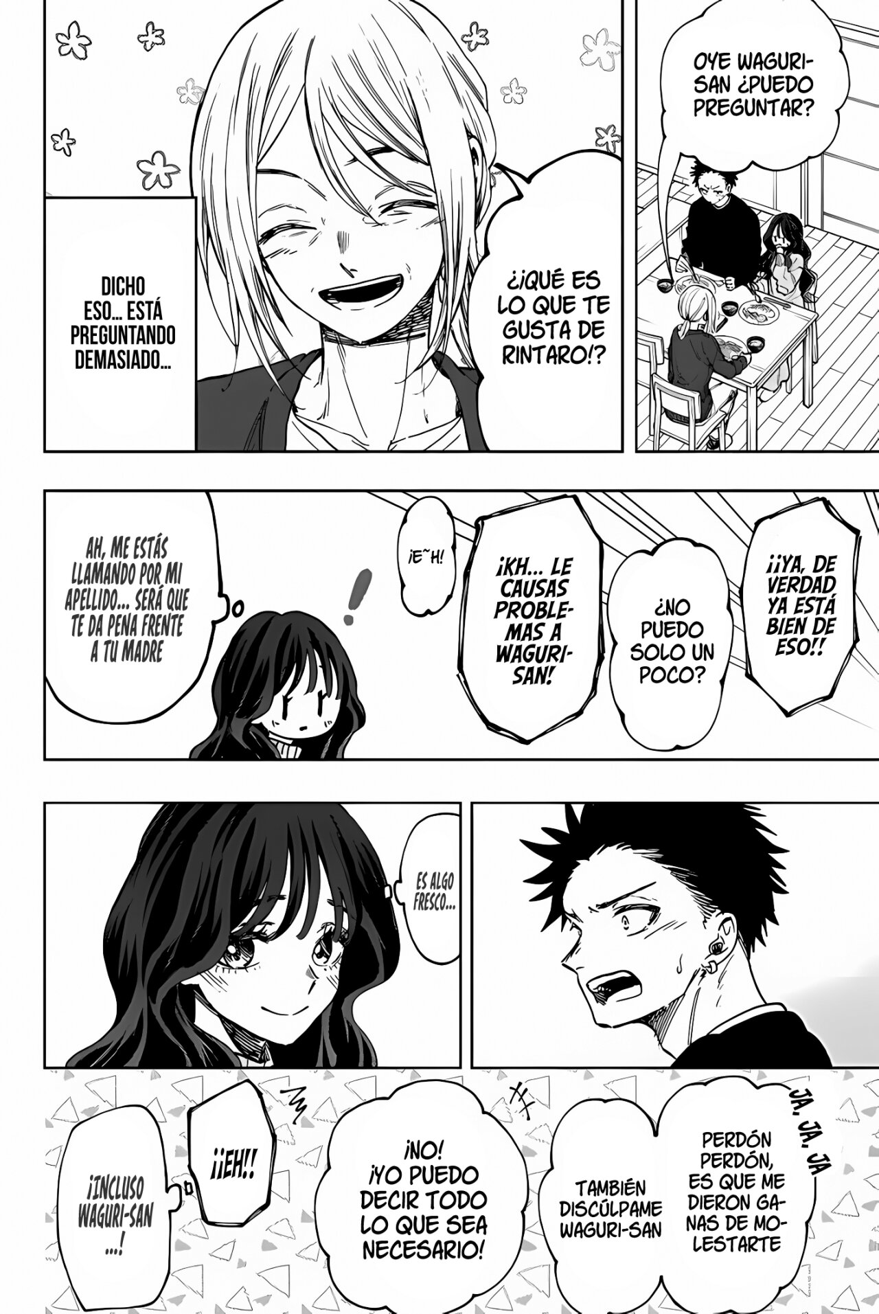 Kaoru Hana Wa Rin To Saku Capitulo 74: Saludo. página 17