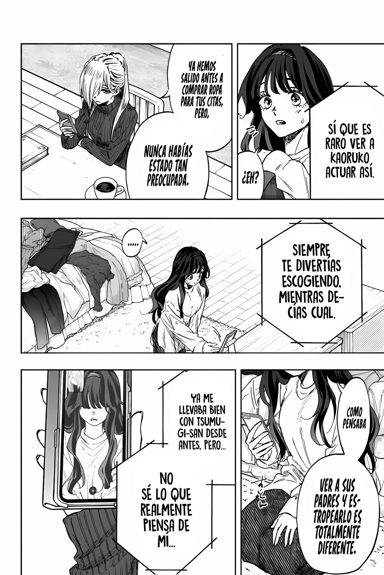 Kaoru Hana Wa Rin To Saku Capitulo 74: Saludo. página 7