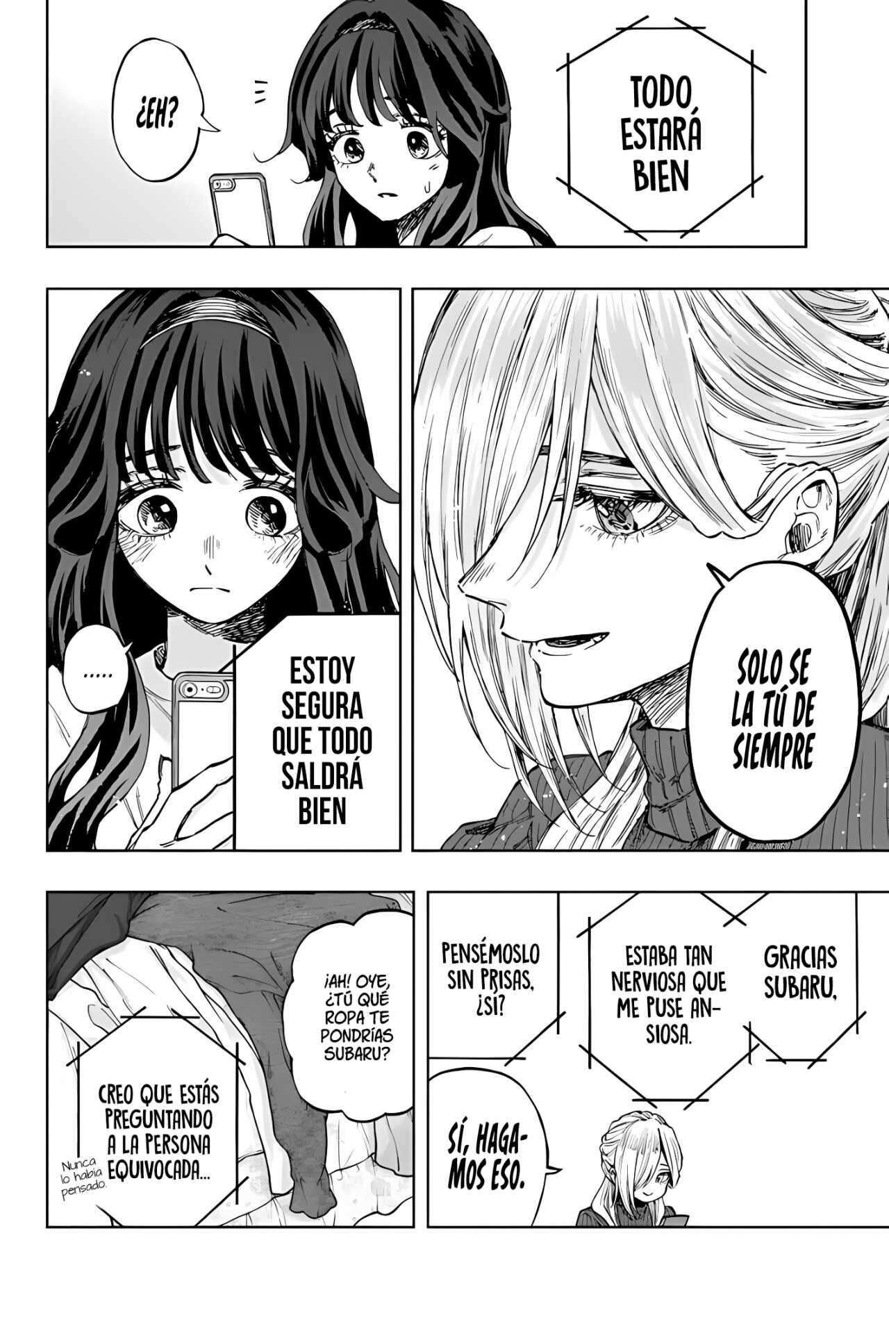 Kaoru Hana Wa Rin To Saku Capitulo 74: Saludo. página 9