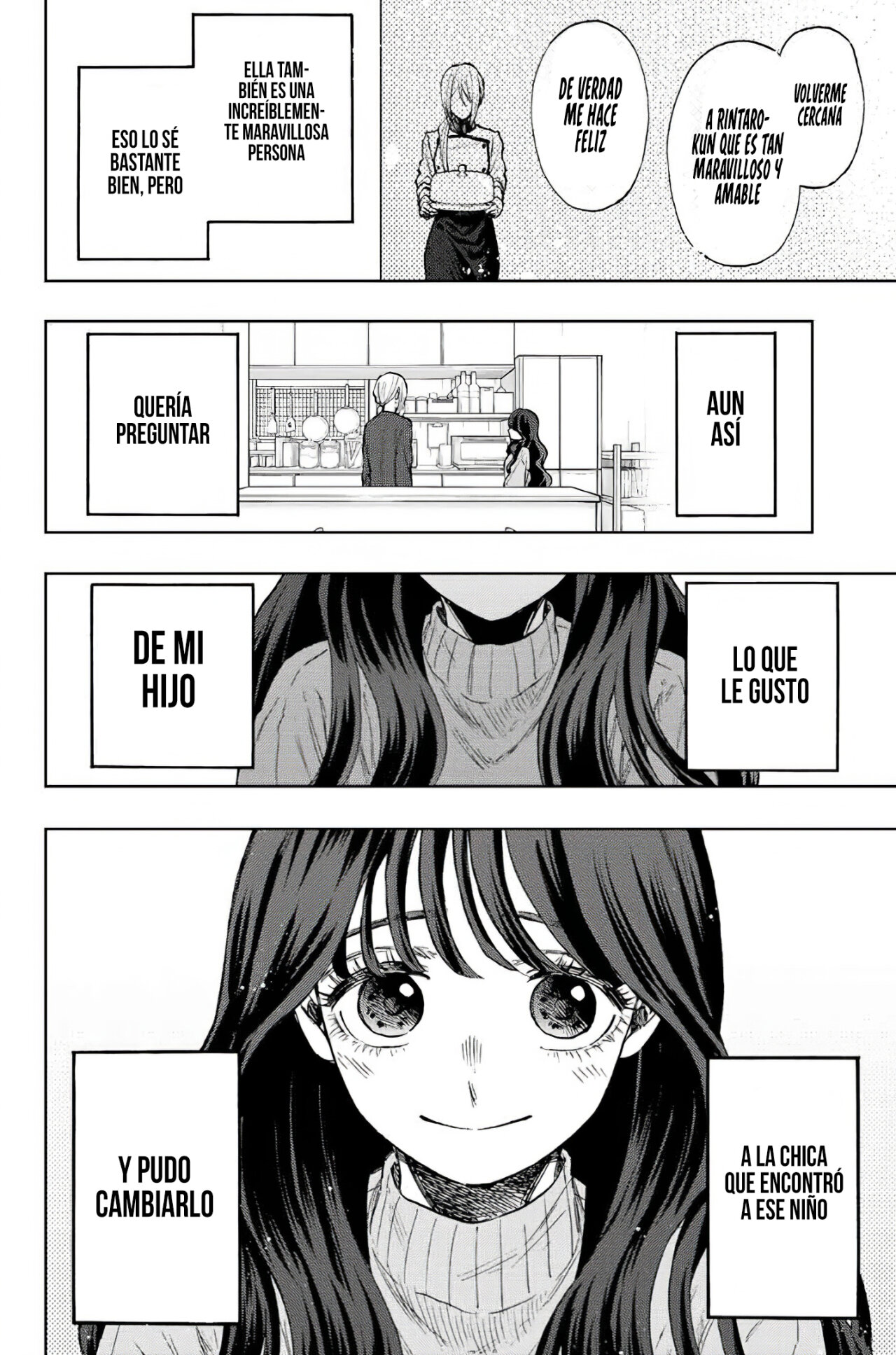 Kaoru Hana Wa Rin To Saku Capitulo 75: Mamá y Novia. página 11