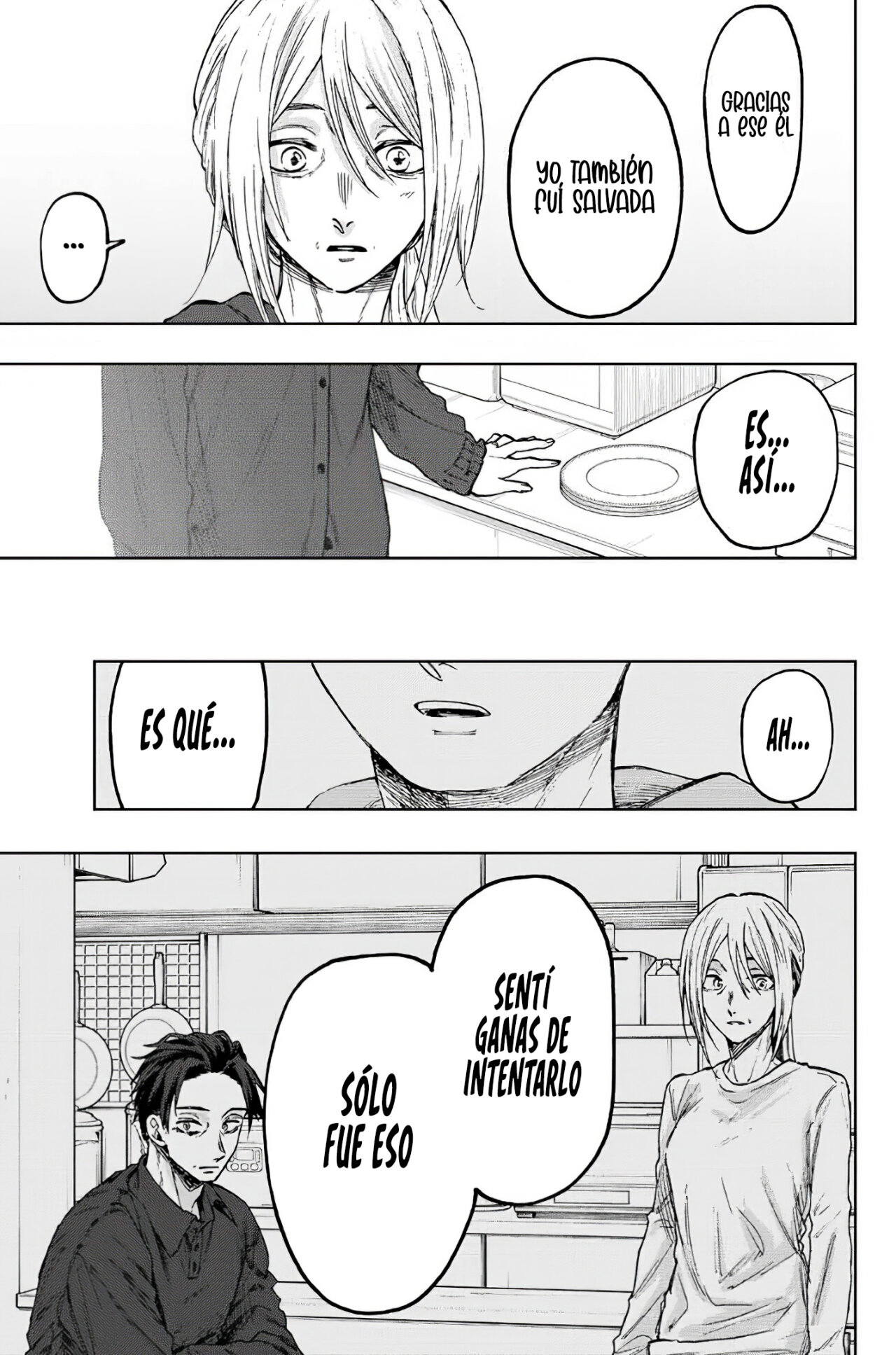 Kaoru Hana Wa Rin To Saku Capitulo 75: Mamá y Novia. página 8