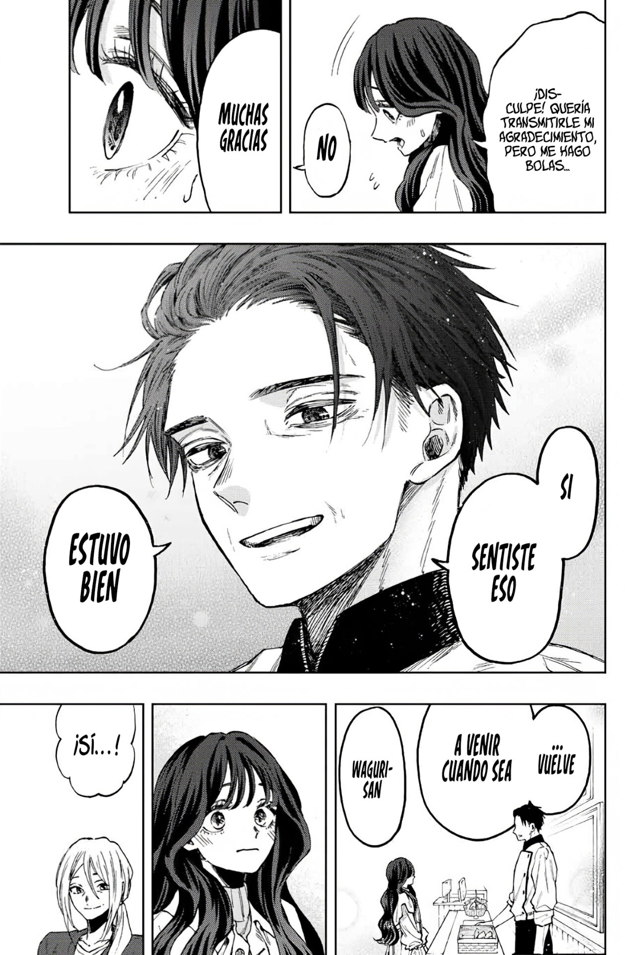 Kaoru Hana Wa Rin To Saku Capitulo 76: Agradecimiento. página 14