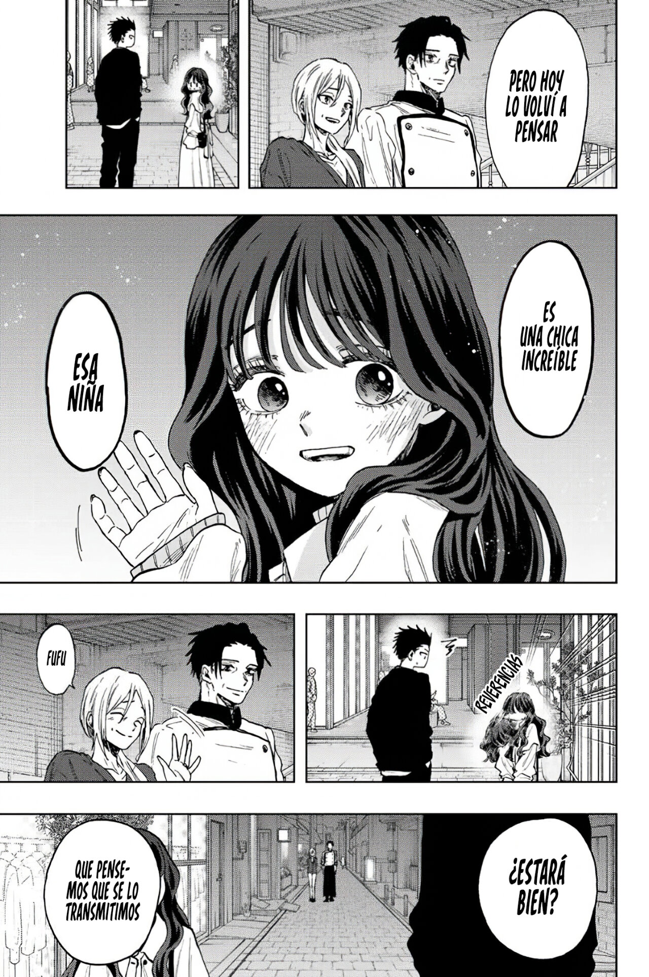 Kaoru Hana Wa Rin To Saku Capitulo 76: Agradecimiento. página 20