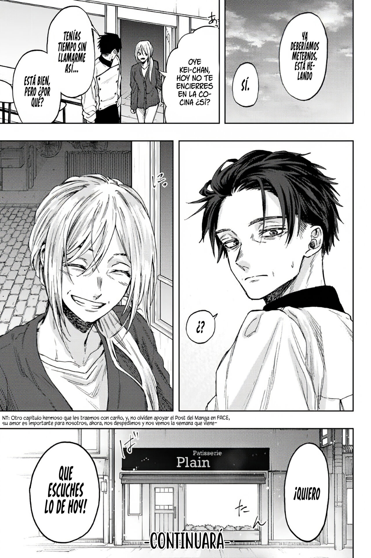 Kaoru Hana Wa Rin To Saku Capitulo 76: Agradecimiento. página 22