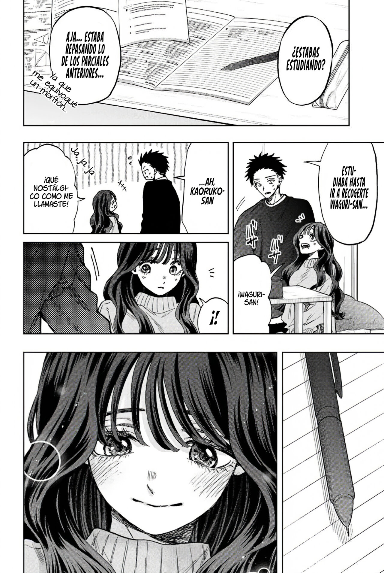 Kaoru Hana Wa Rin To Saku Capitulo 76: Agradecimiento. página 7