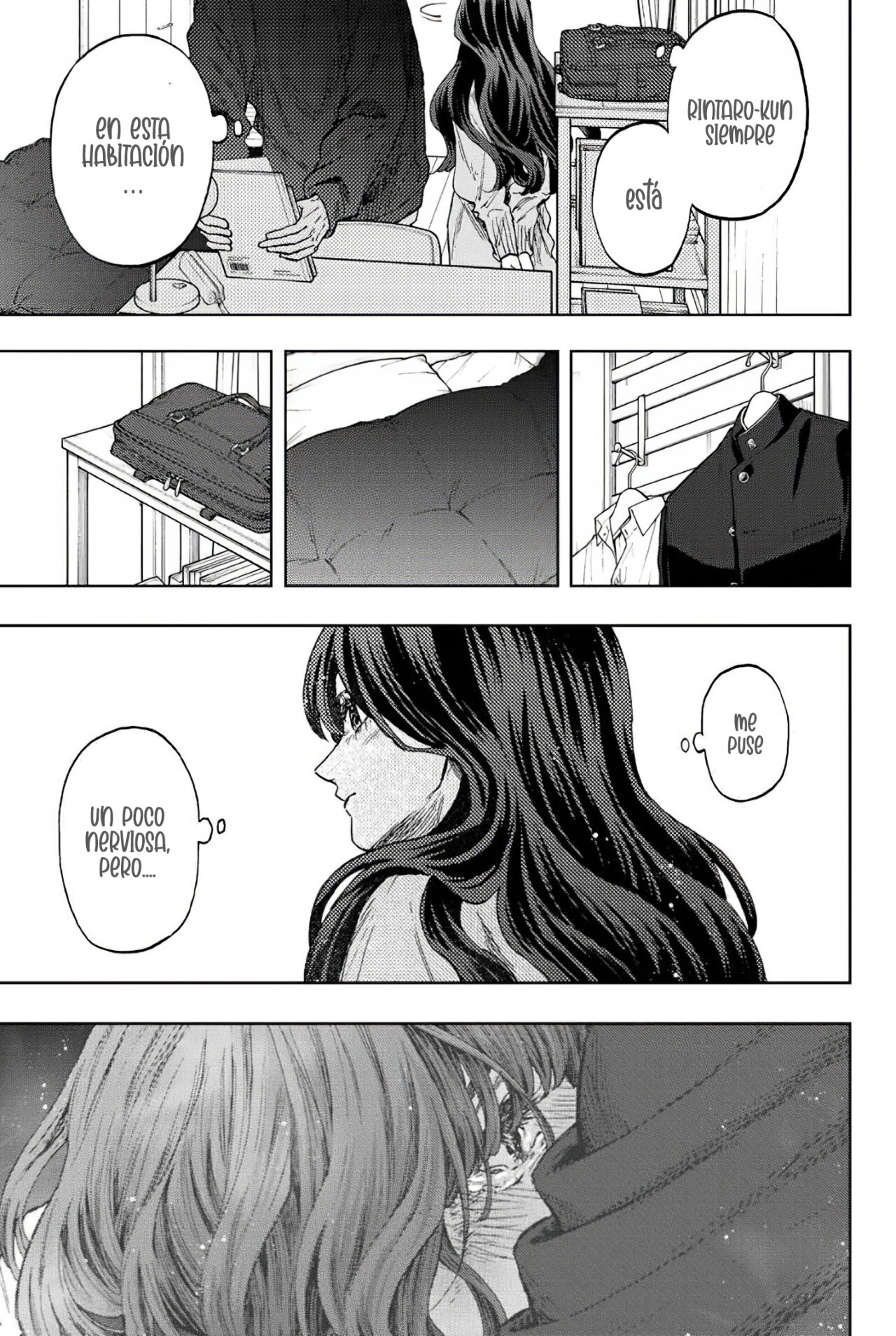 Kaoru Hana Wa Rin To Saku Capitulo 76: Agradecimiento. página 8